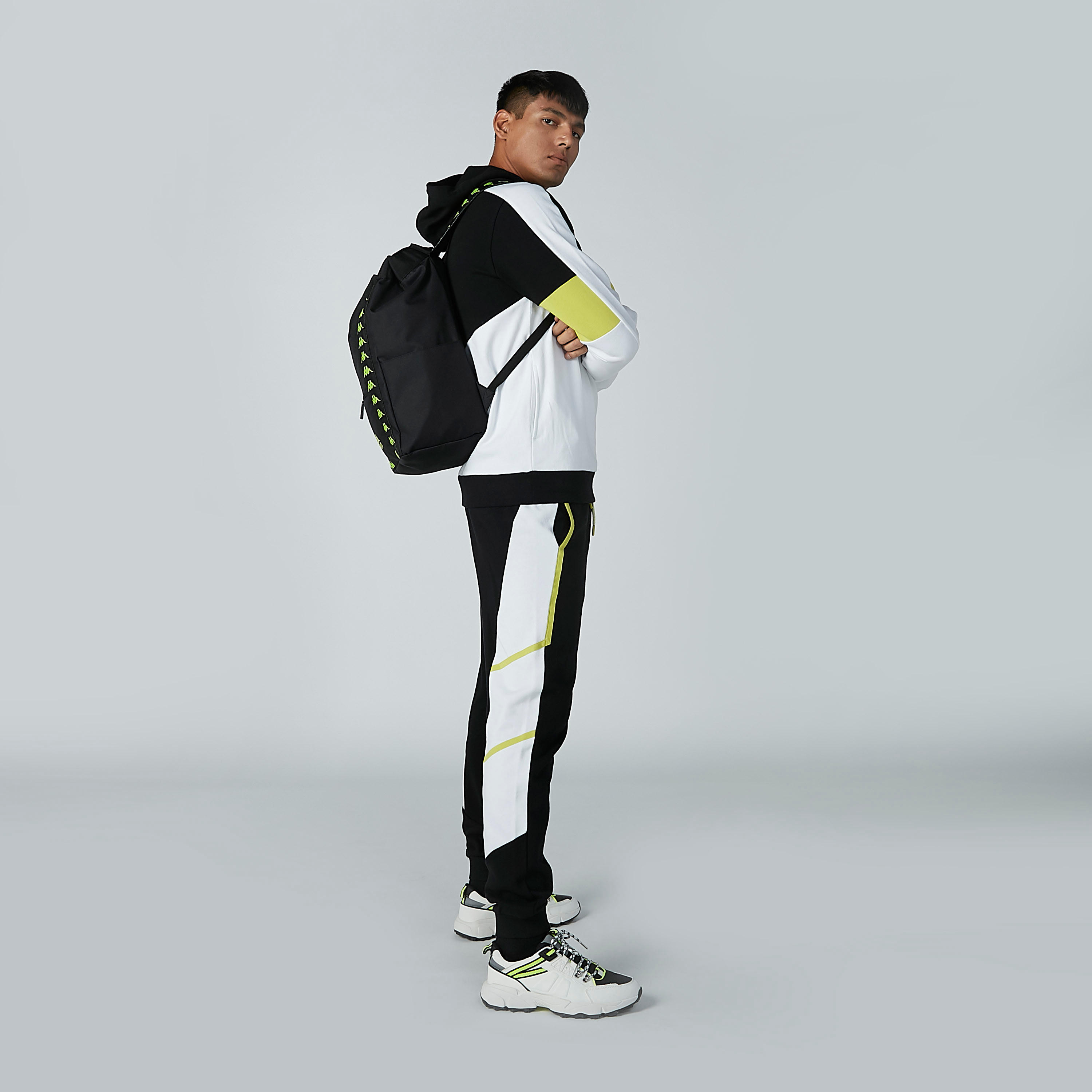 Kappa Printed Jog Pants with Pocket Detail and Drawstring-men-clothing-bottoms-joggers-image-1