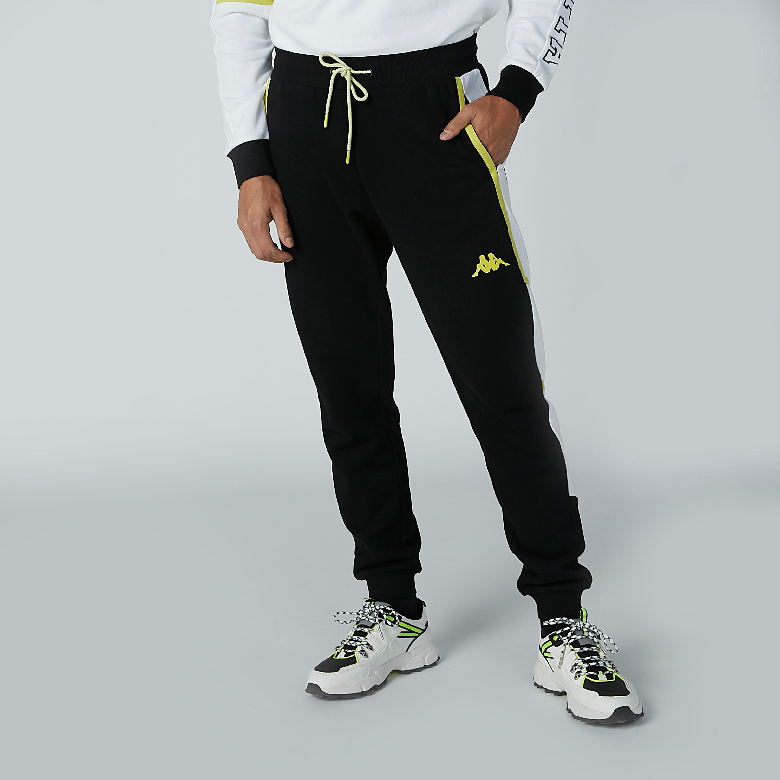 Kappa Printed Jog Pants with Pocket Detail and Drawstring-men-clothing-bottoms-joggers-image-3