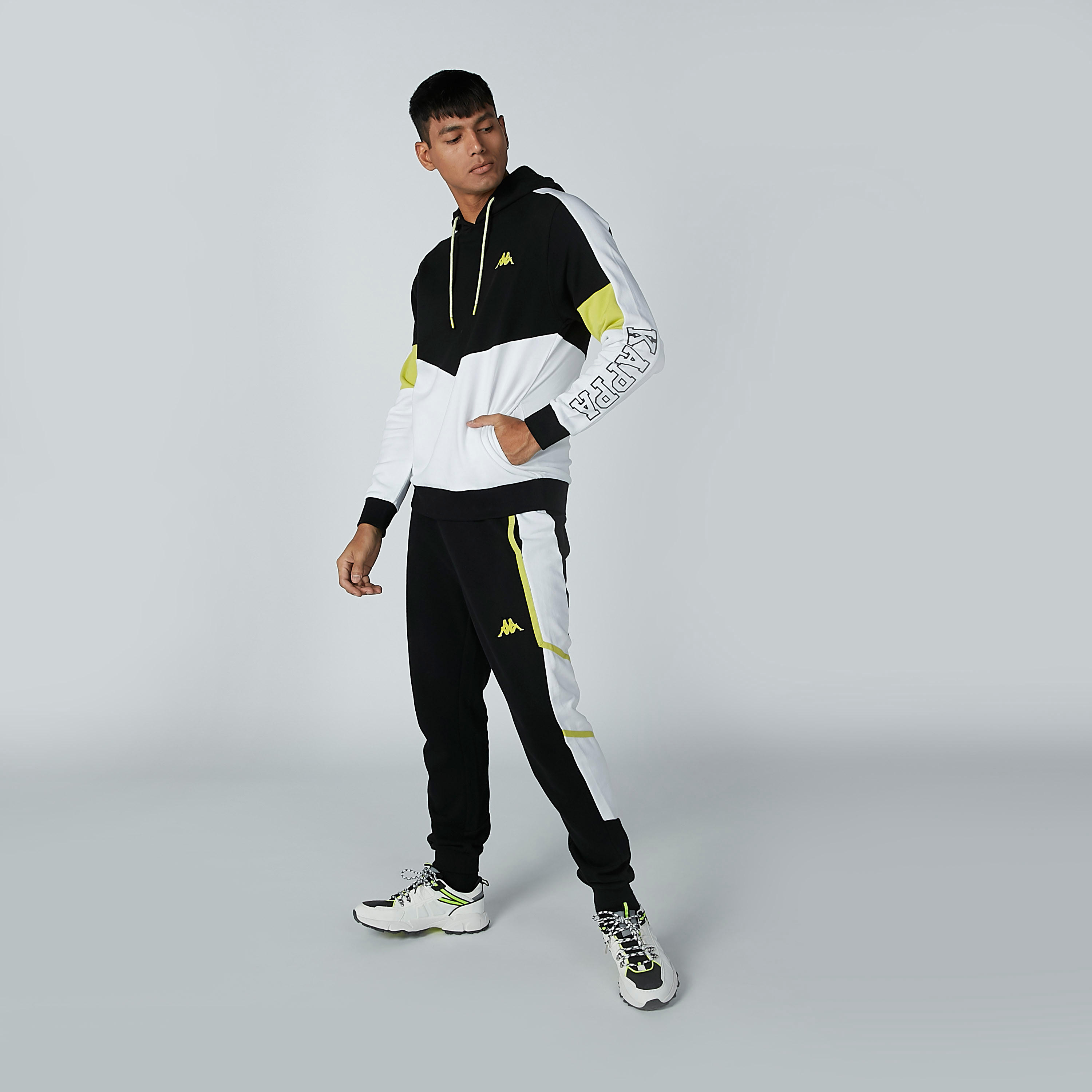 Kappa Printed Jog Pants with Pocket Detail and Drawstring-men-clothing-bottoms-joggers-image-4