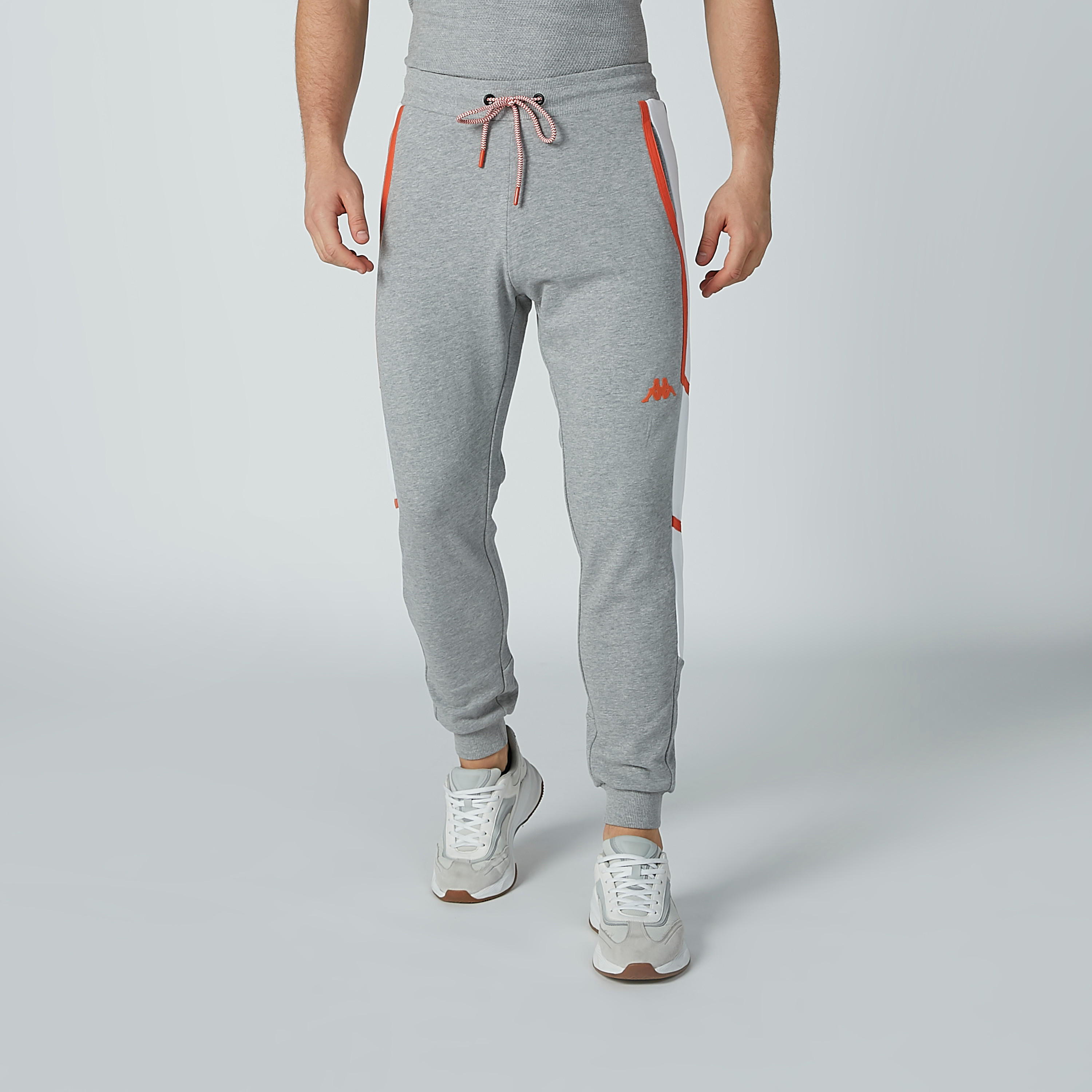 بنطال رياضي برباط وجيوب وشريطة من كابا-men-clothing-bottoms-joggers-image-2