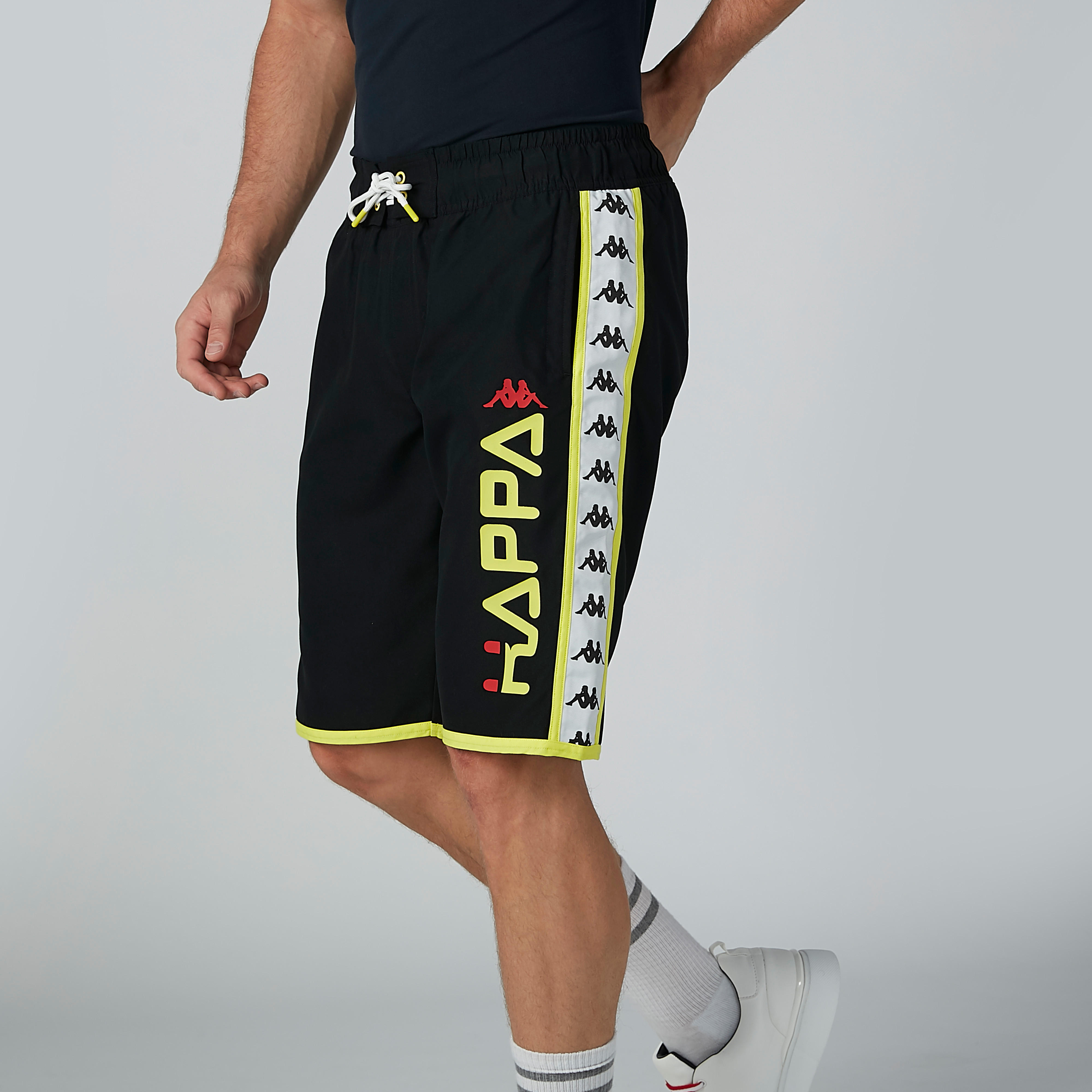 شورت برباط وجيوب وطبعات من كابا-men-clothing-bottoms-shorts-image-3