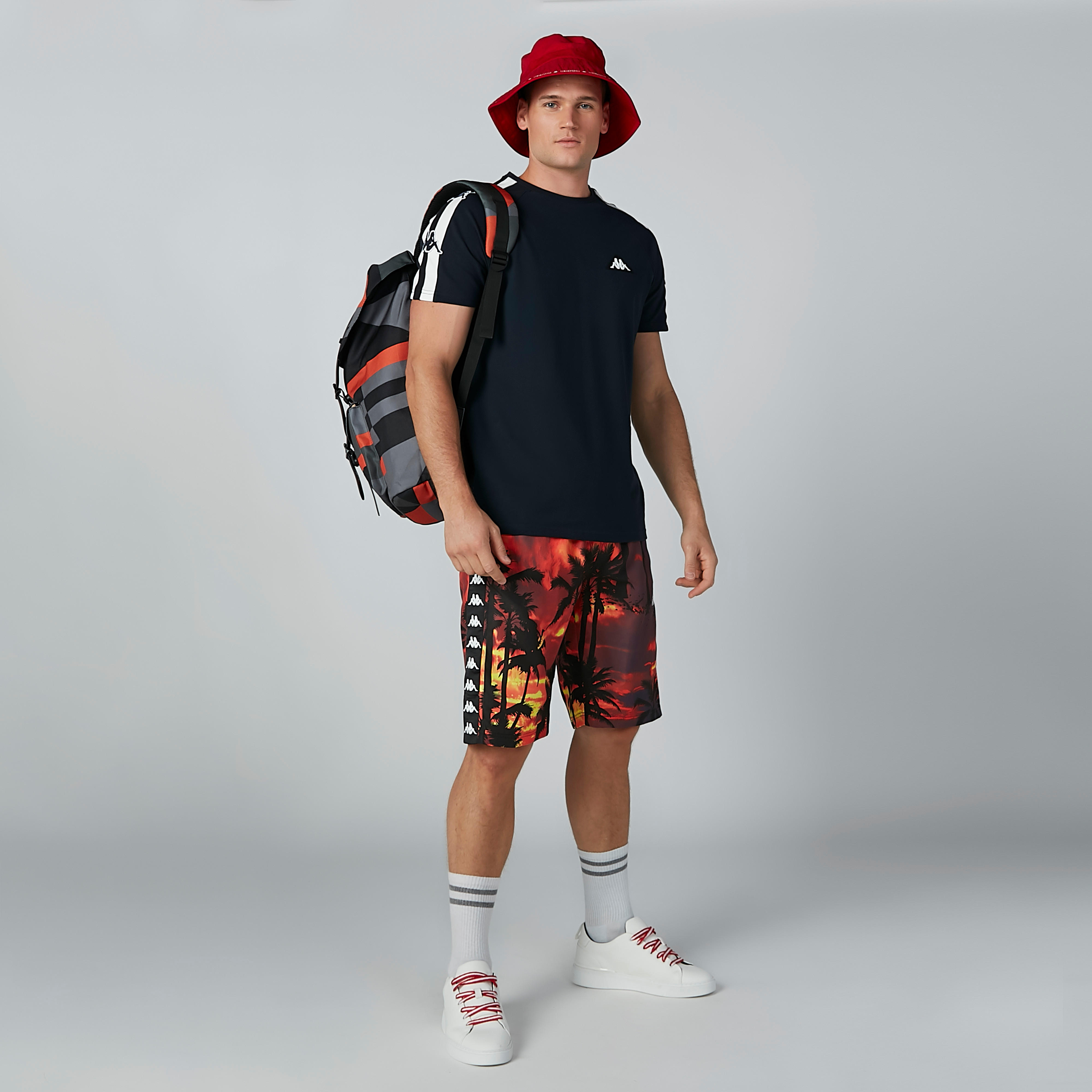 شورت بجيوب وطبعات من كابا-men-clothing-bottoms-shorts-image-1