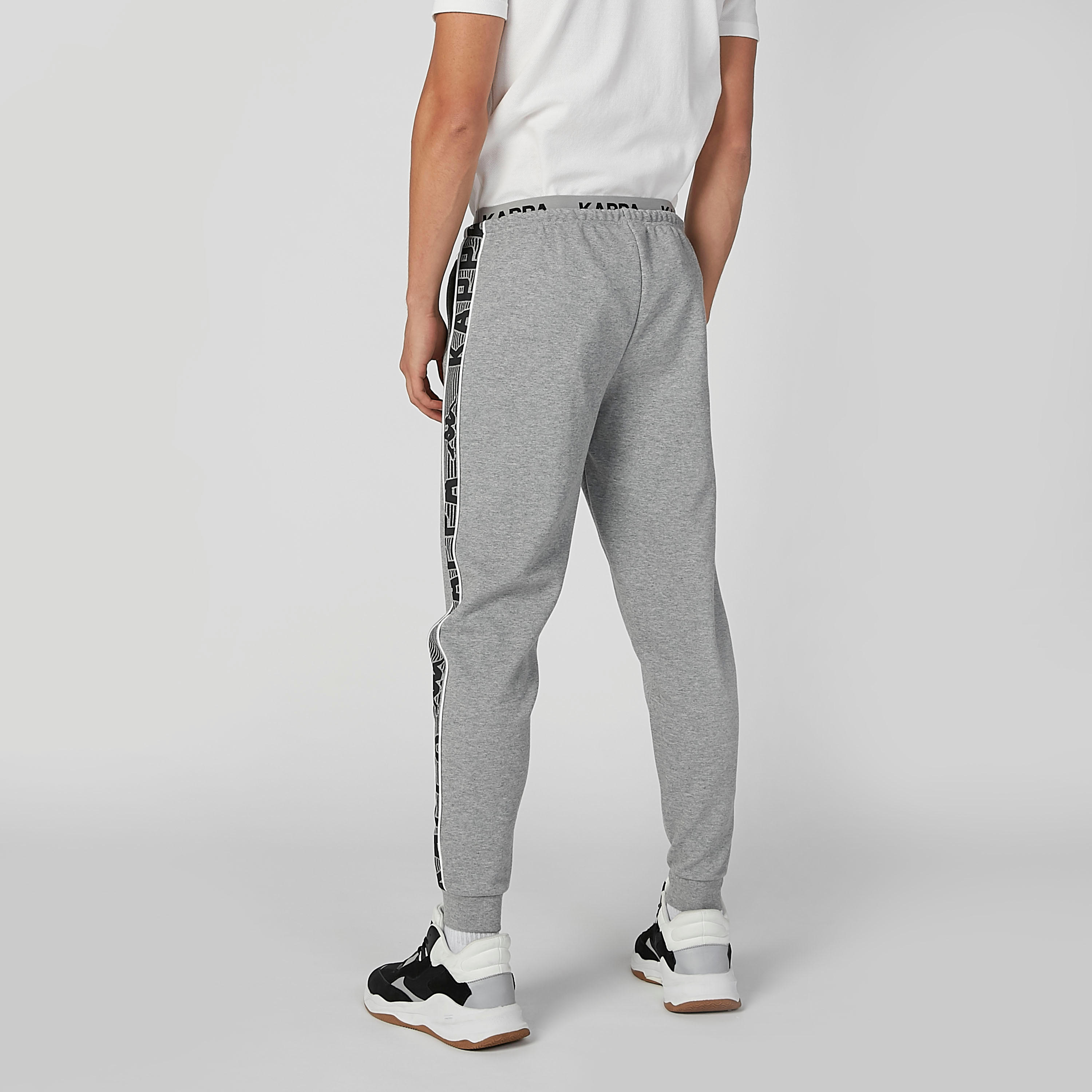 بنطال رياضي برباط وجيوب وطبعات من كابا-men-clothing-bottoms-joggers-image-5