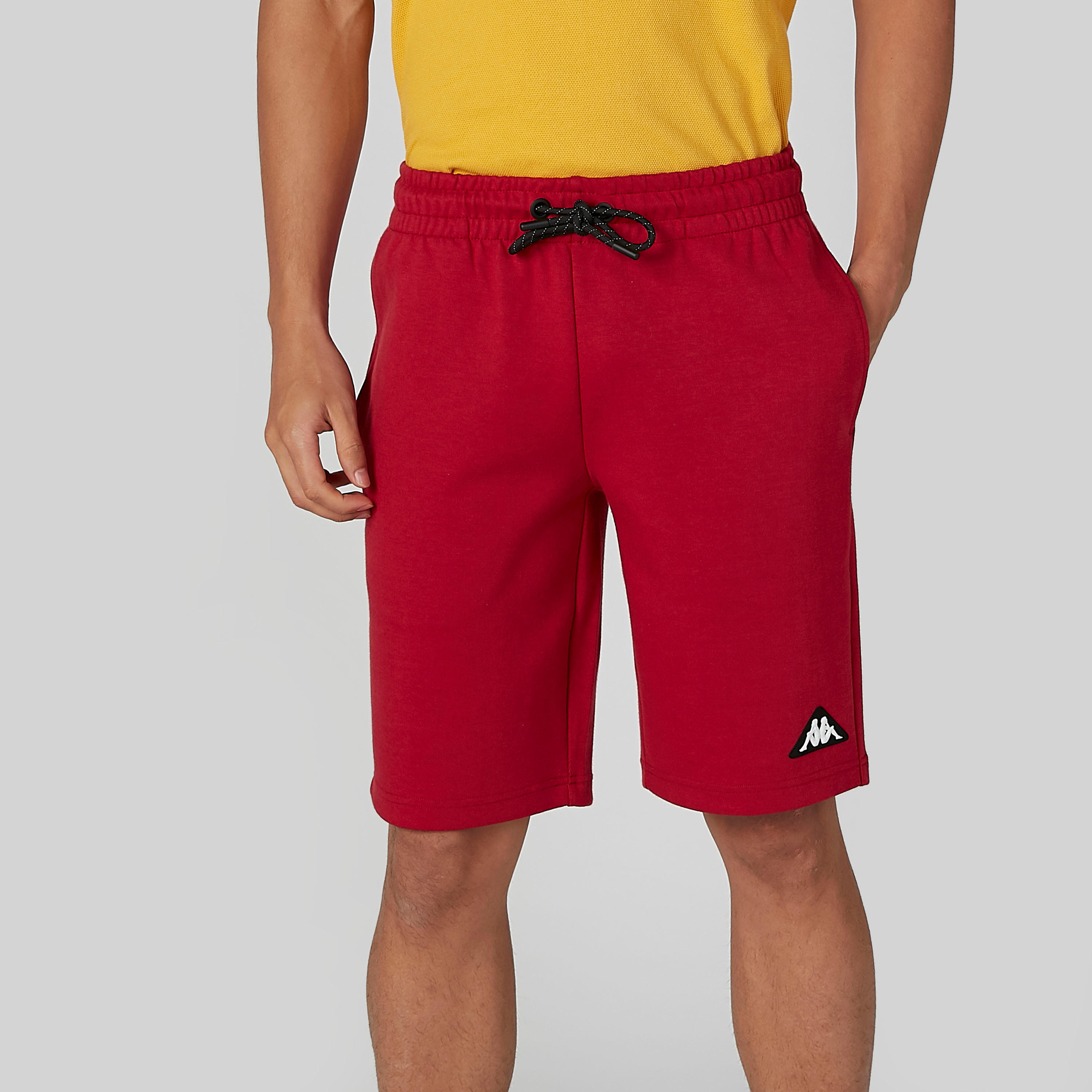 Kappa Logo Detail Shorts with Drawstring-men-clothing-bottoms-shorts-image-1