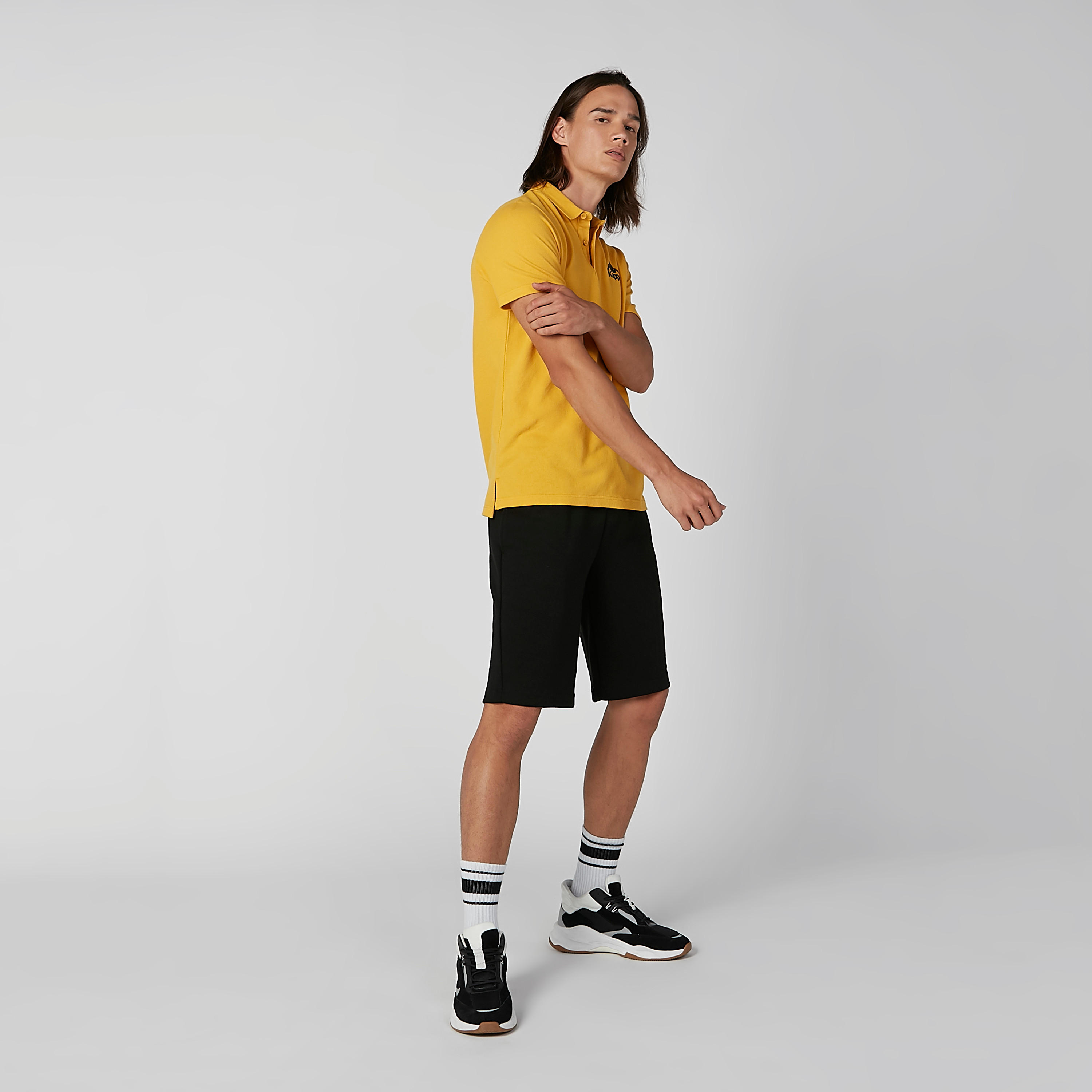 شورت بخصر مطاطي ورباط بجيوب من كابا-men-clothing-bottoms-shorts-image-2