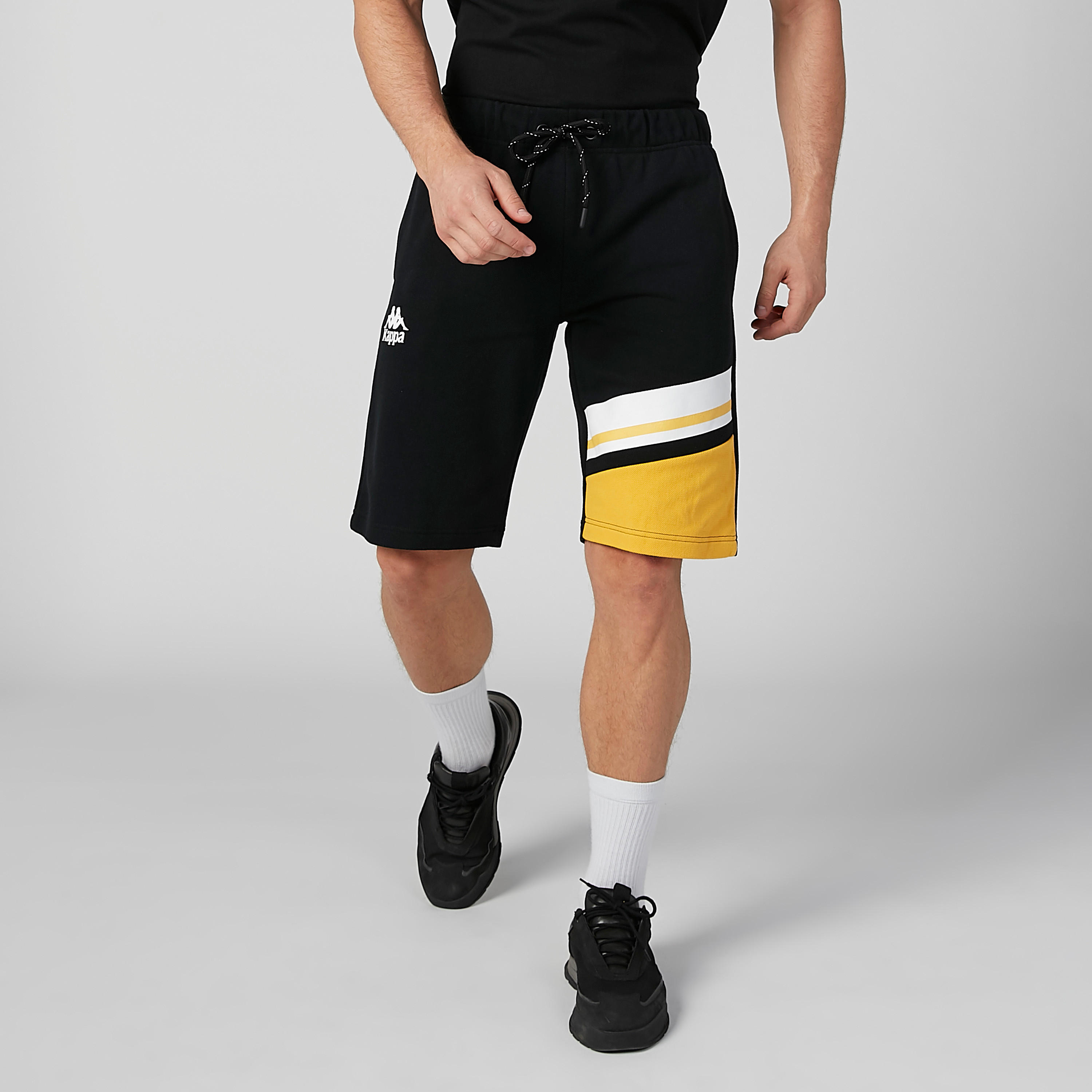 شورت بنمط كتل الألوان برباط وجيوب من كابا-men-clothing-bottoms-shorts-image-1