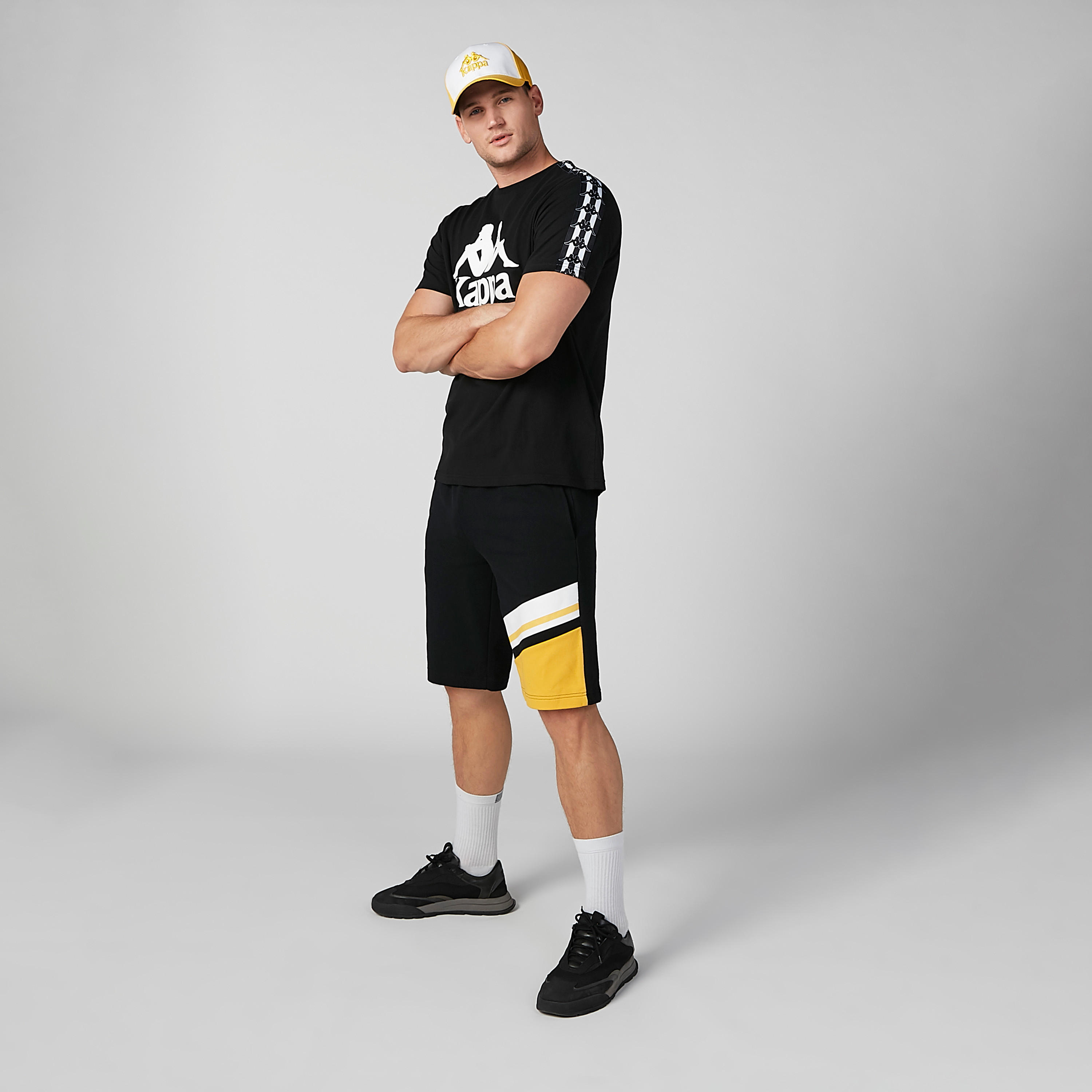 شورت بنمط كتل الألوان برباط وجيوب من كابا-men-clothing-bottoms-shorts-image-3