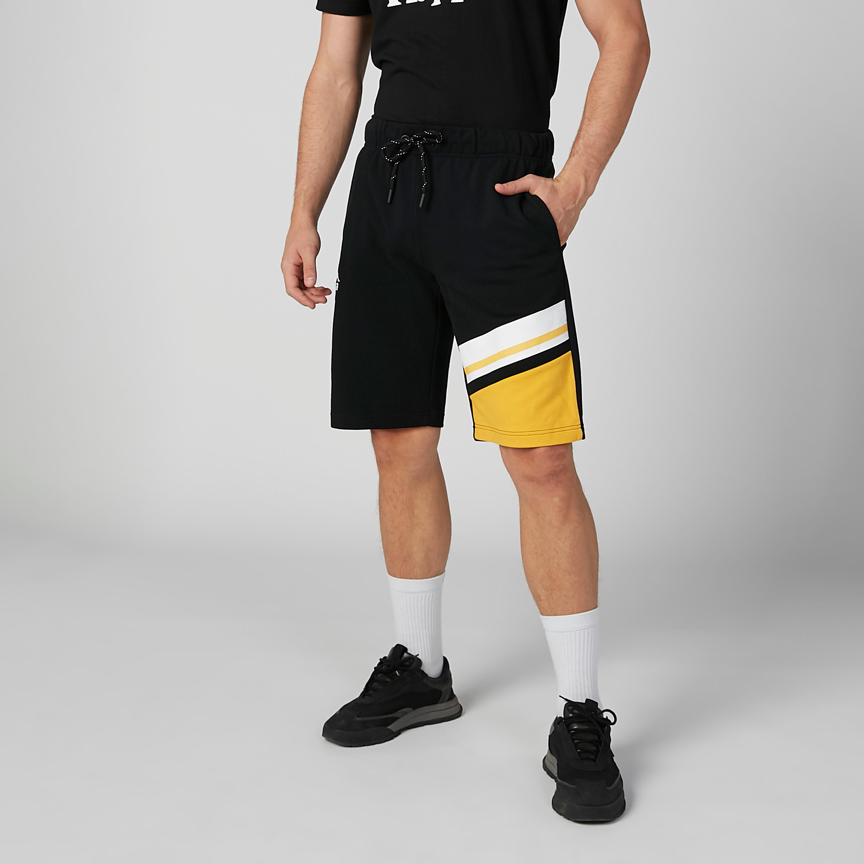 شورت بنمط كتل الألوان برباط وجيوب من كابا-men-clothing-bottoms-shorts-image-4