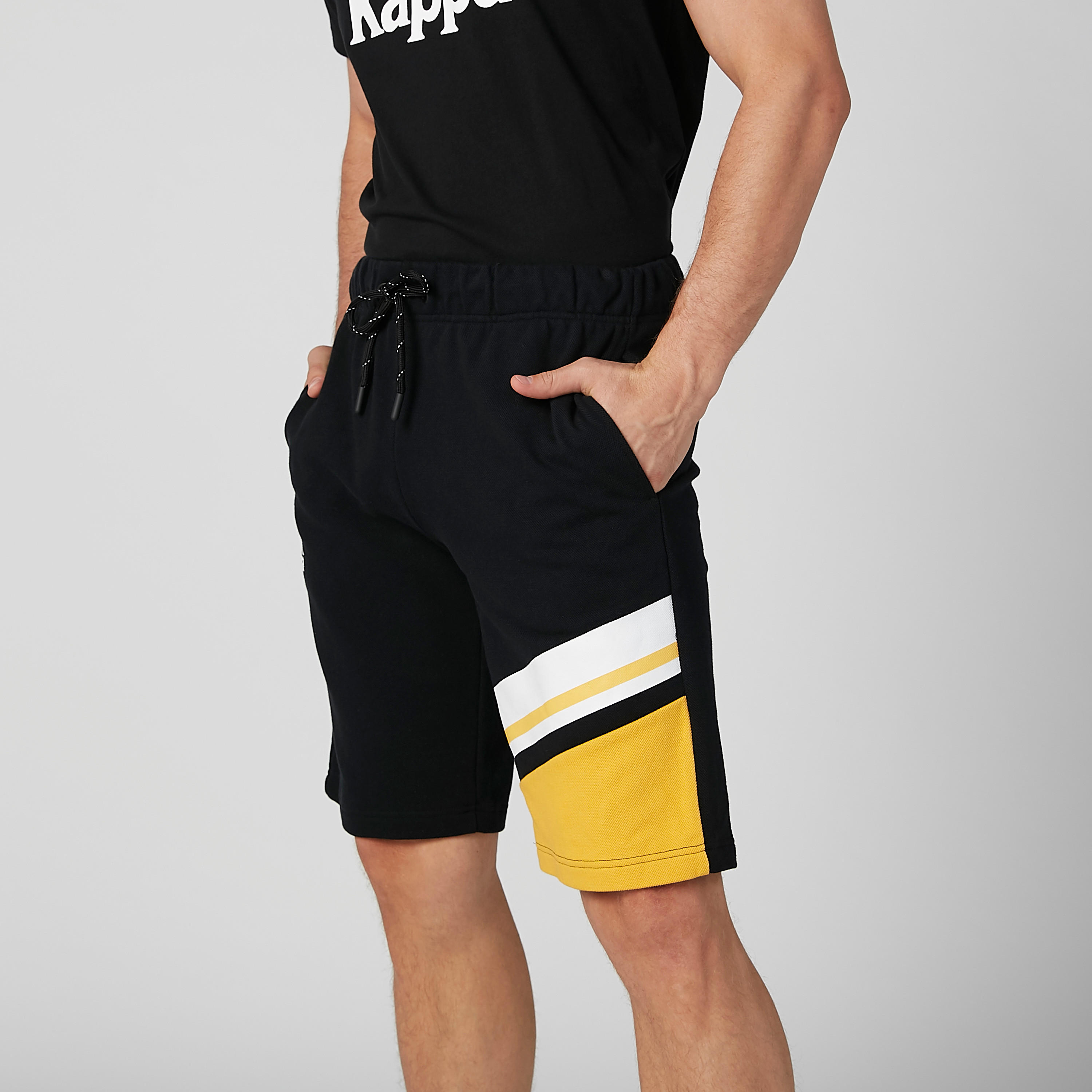 شورت بنمط كتل الألوان برباط وجيوب من كابا-men-clothing-bottoms-shorts-image-6