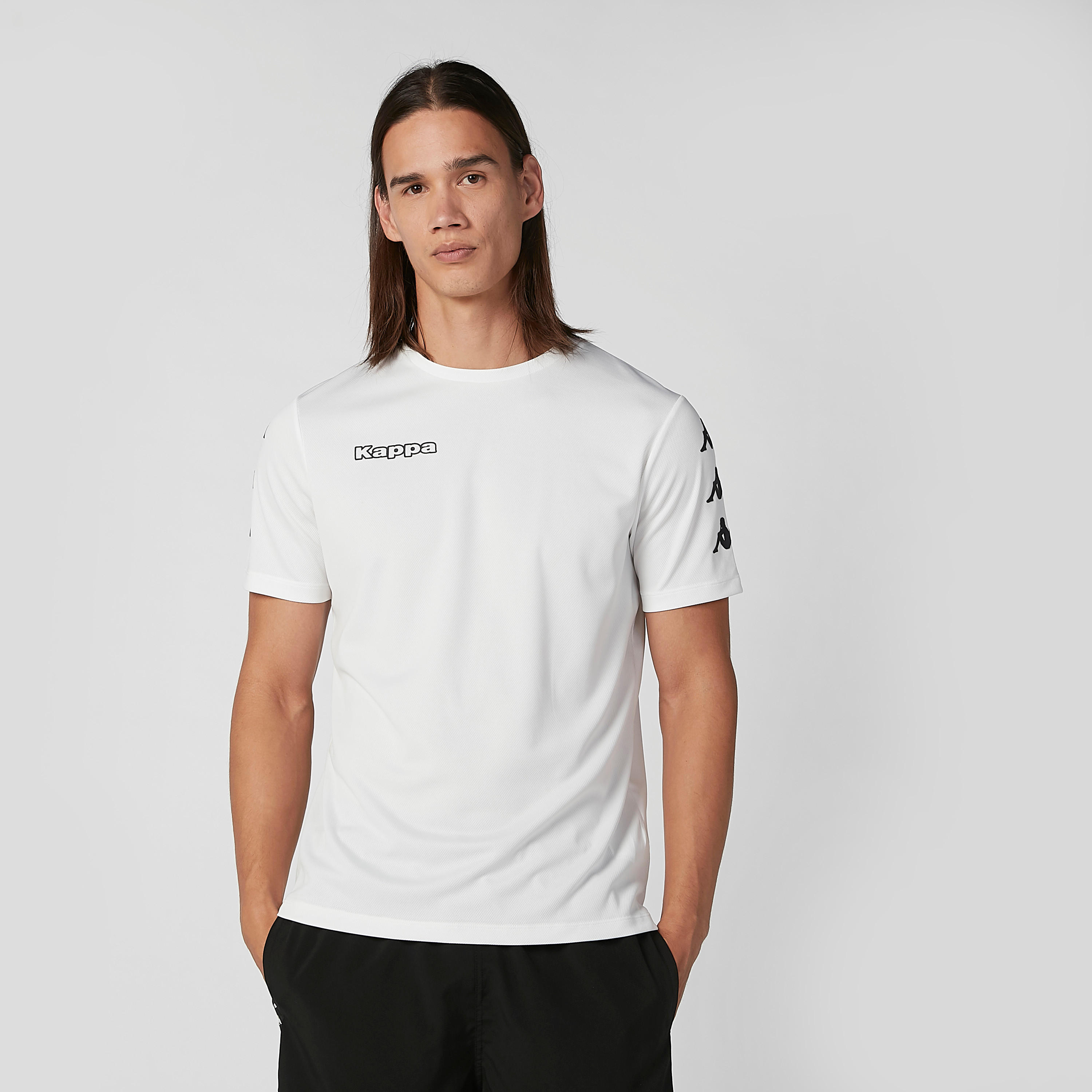 تيشيرت بياقة مستديرة وأكمام قصيرة وطبعات من كابا-men-clothing-tshirtsandpolos-tshirts-image-1