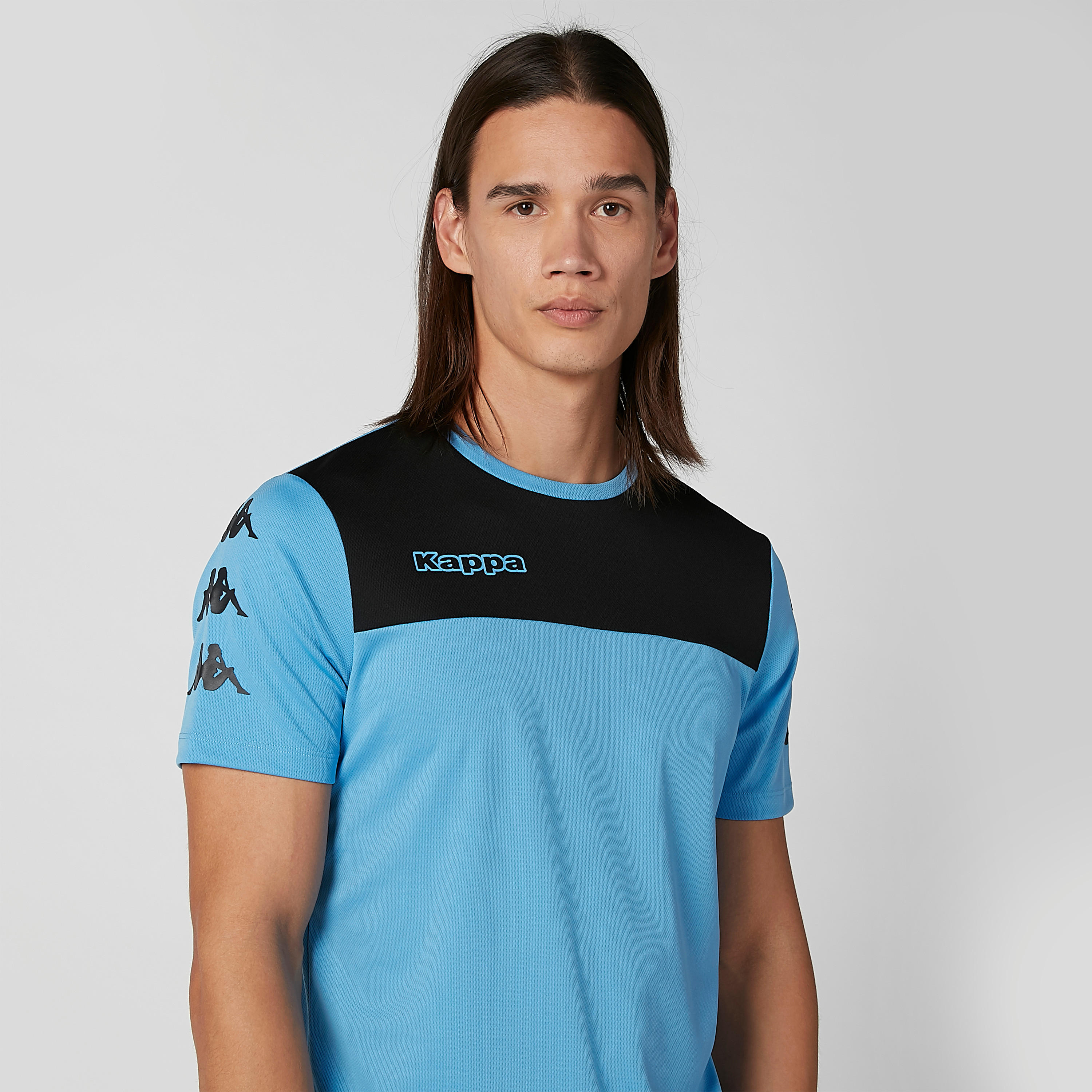 تيشيرت بياقة مستديرة وأكمام قصيرة وطبعات من كابا-men-clothing-tshirtsandpolos-tshirts-image-3