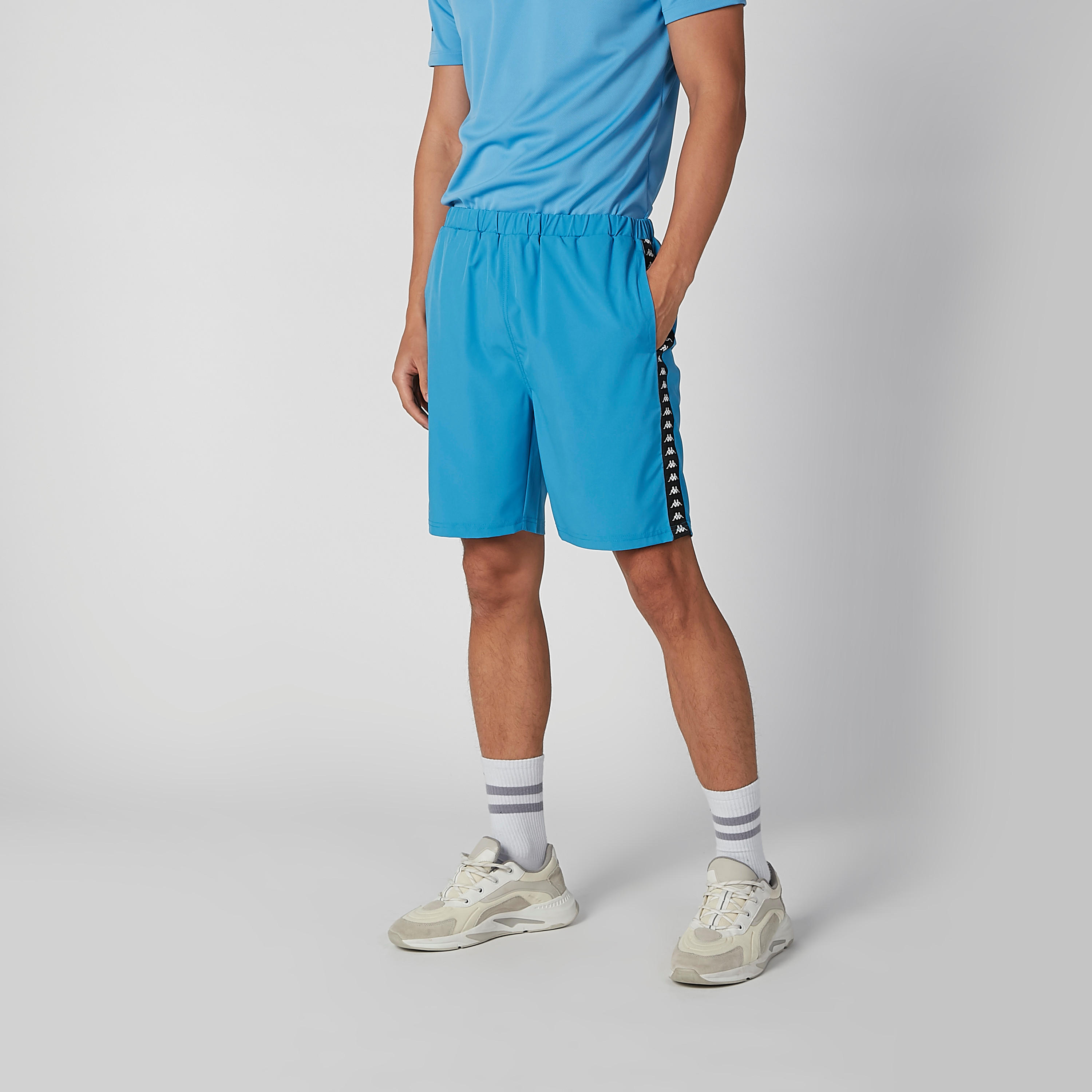 Kappa Printed Shorts with Pocket Detail-men-clothing-bottoms-shorts-image-3