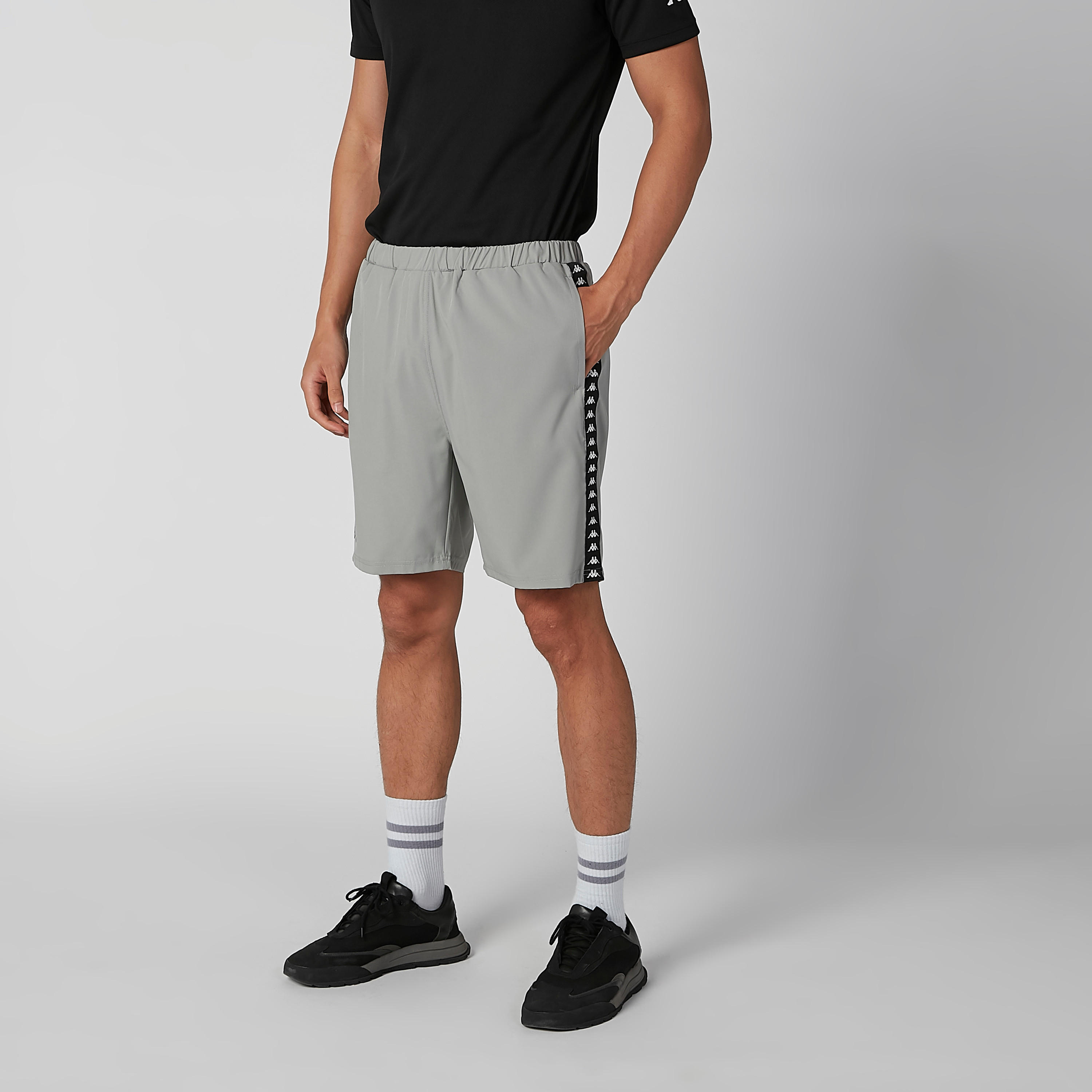 شورت سادة بجيوب وشريطة من كابا-men-clothing-bottoms-shorts-image-2