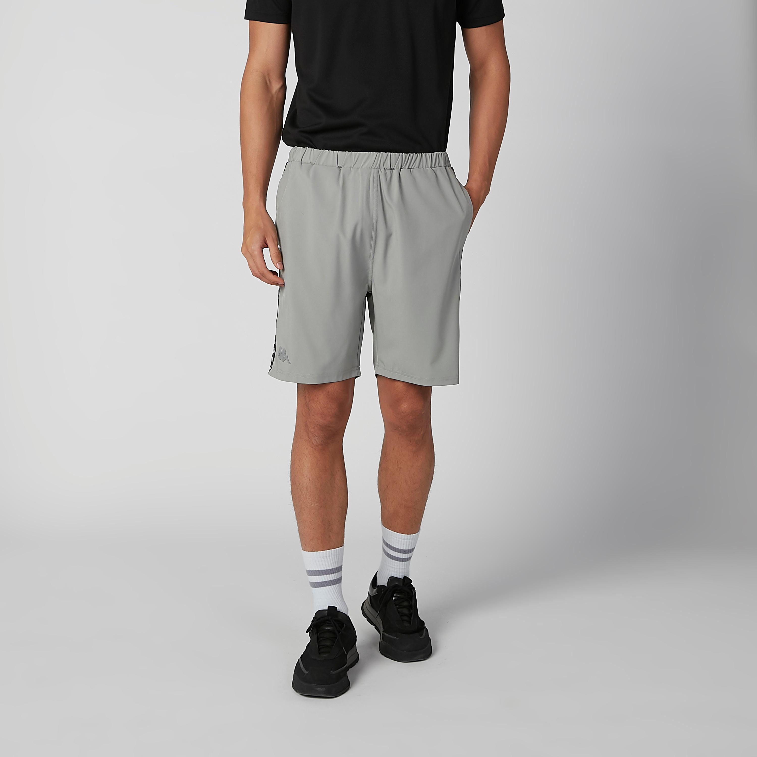 شورت سادة بجيوب وشريطة من كابا-men-clothing-bottoms-shorts-image-4