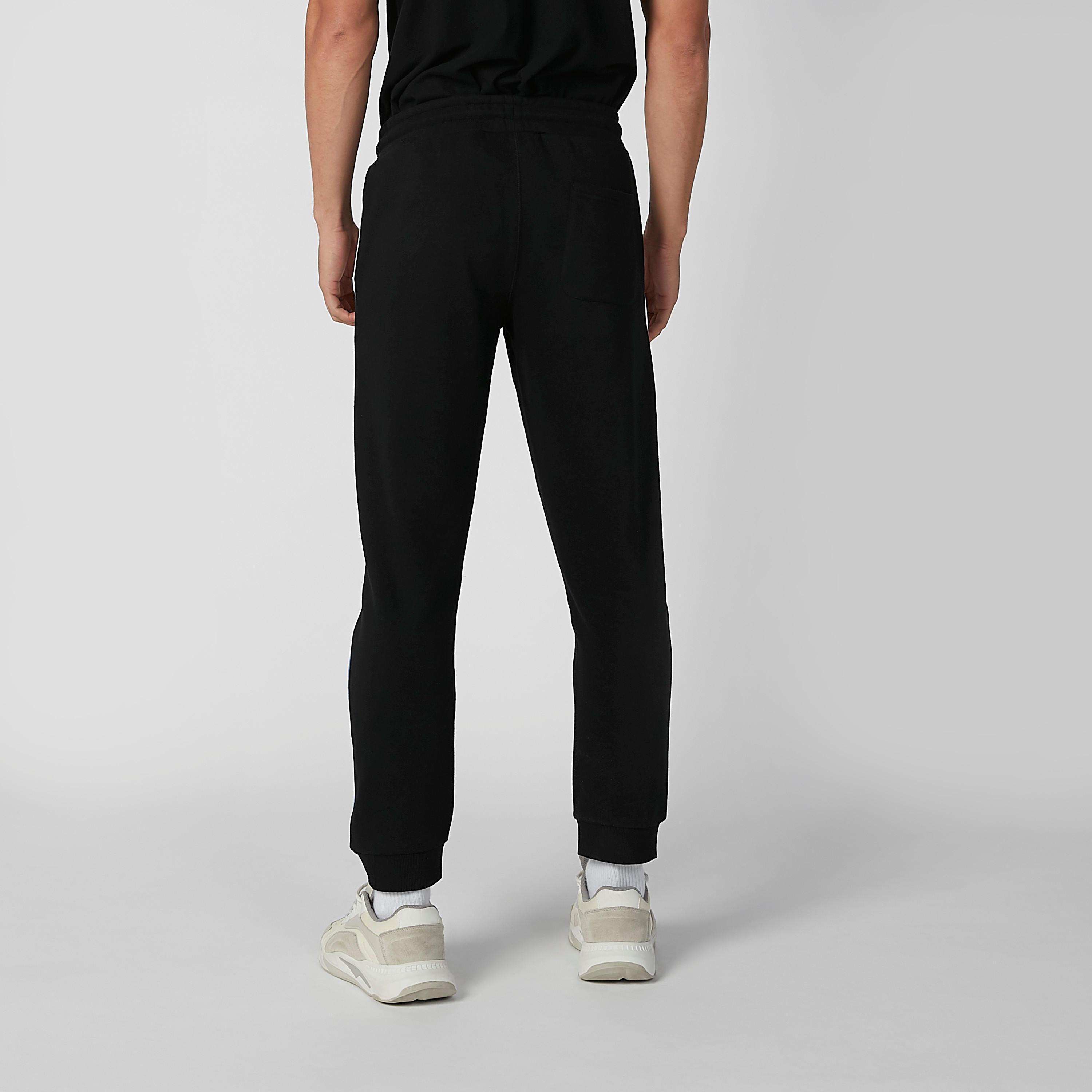 بنطلون رياضي طويل برباط وجيوب وطبعات من كابا-men-clothing-bottoms-joggers-image-3