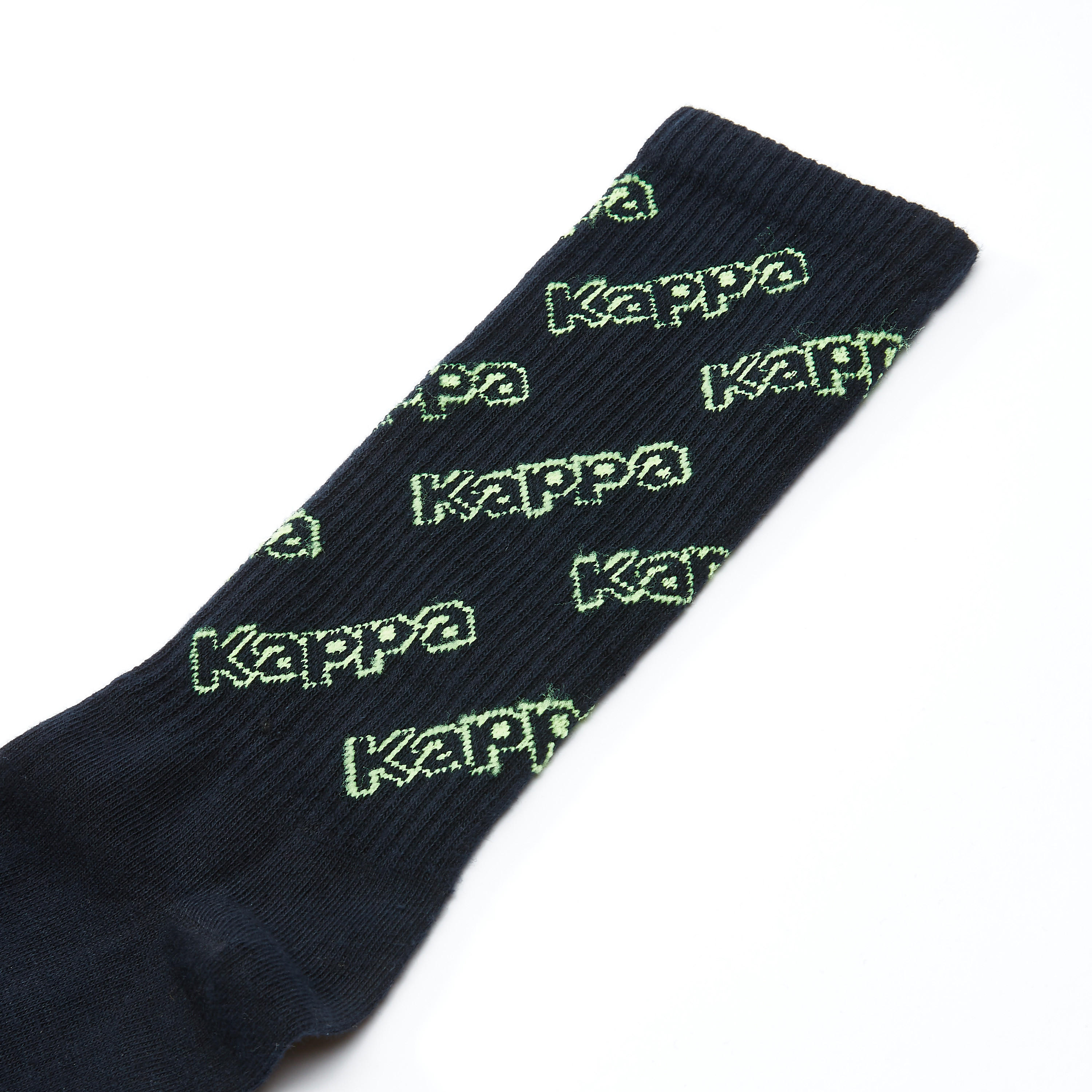 جوارب بطول ربلة الساق بحواف مضلّعة وطبعات من كابا-men-socks-image-2