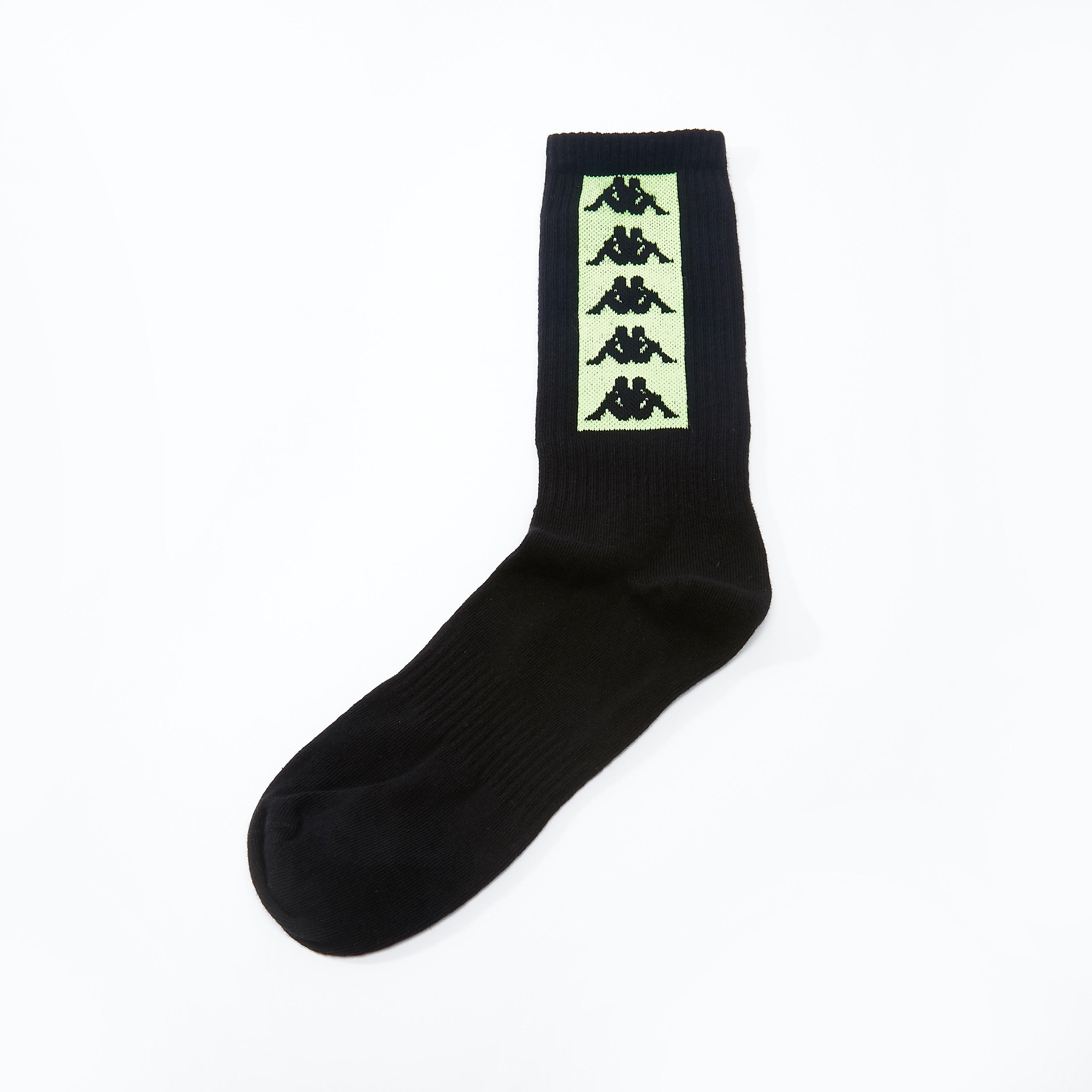 جوارب بطول ربلة الساق بحواف مضلّعة وطبعات من كابا-men-socks-image-1