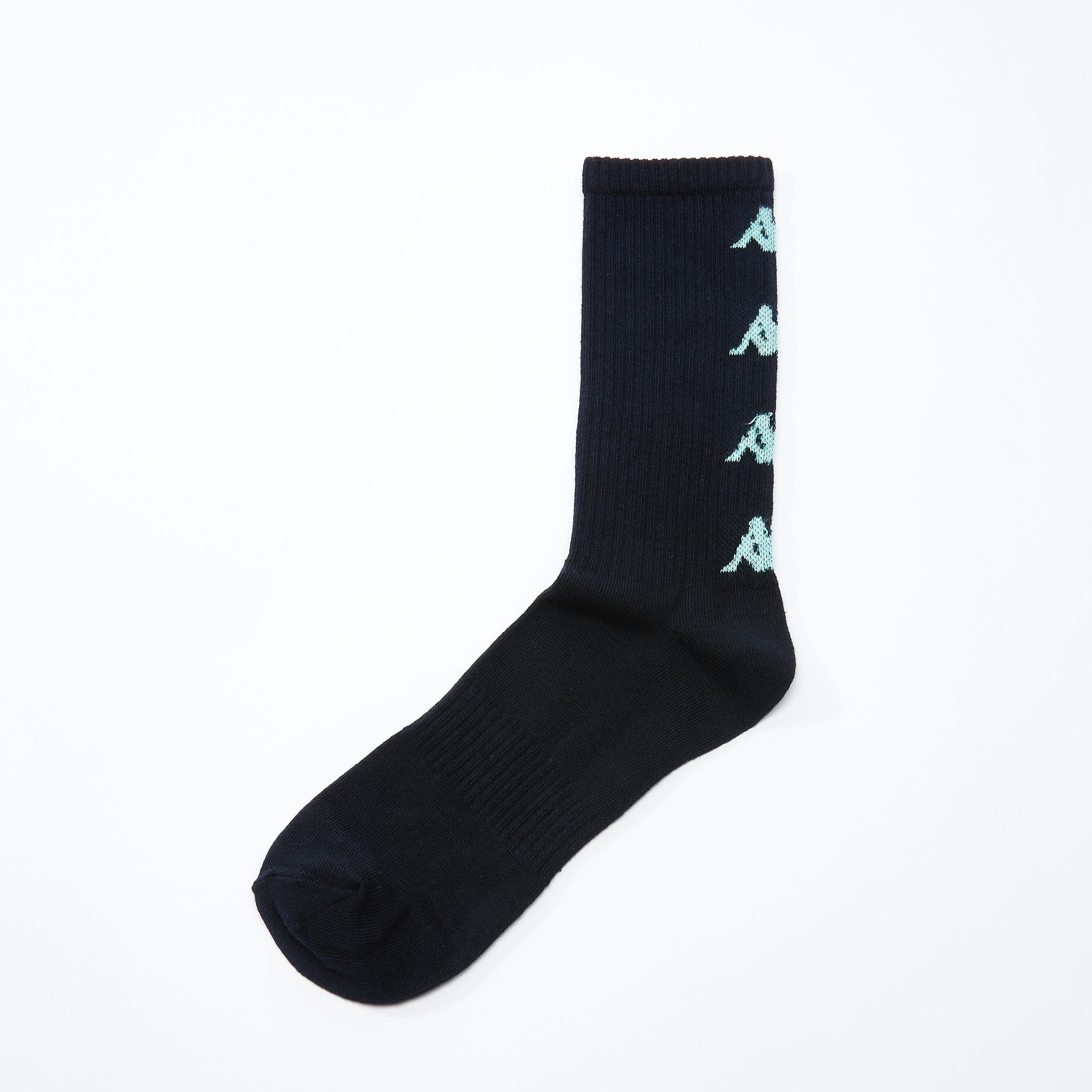 جوارب بطول ربلة الساق بحواف مضلّعة وطبعات من كابا-men-socks-image-1
