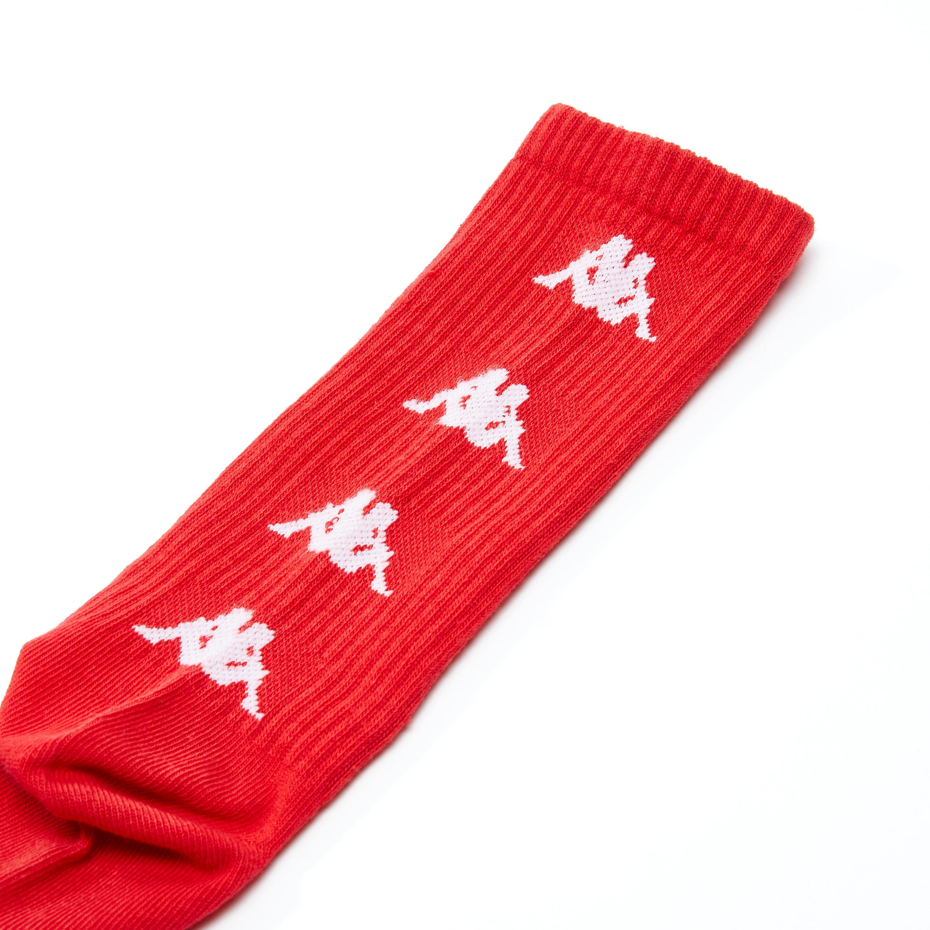 جوارب بطول ربلة الساق بحواف مضلّعة وطبعات من كابا-men-socks-image-3