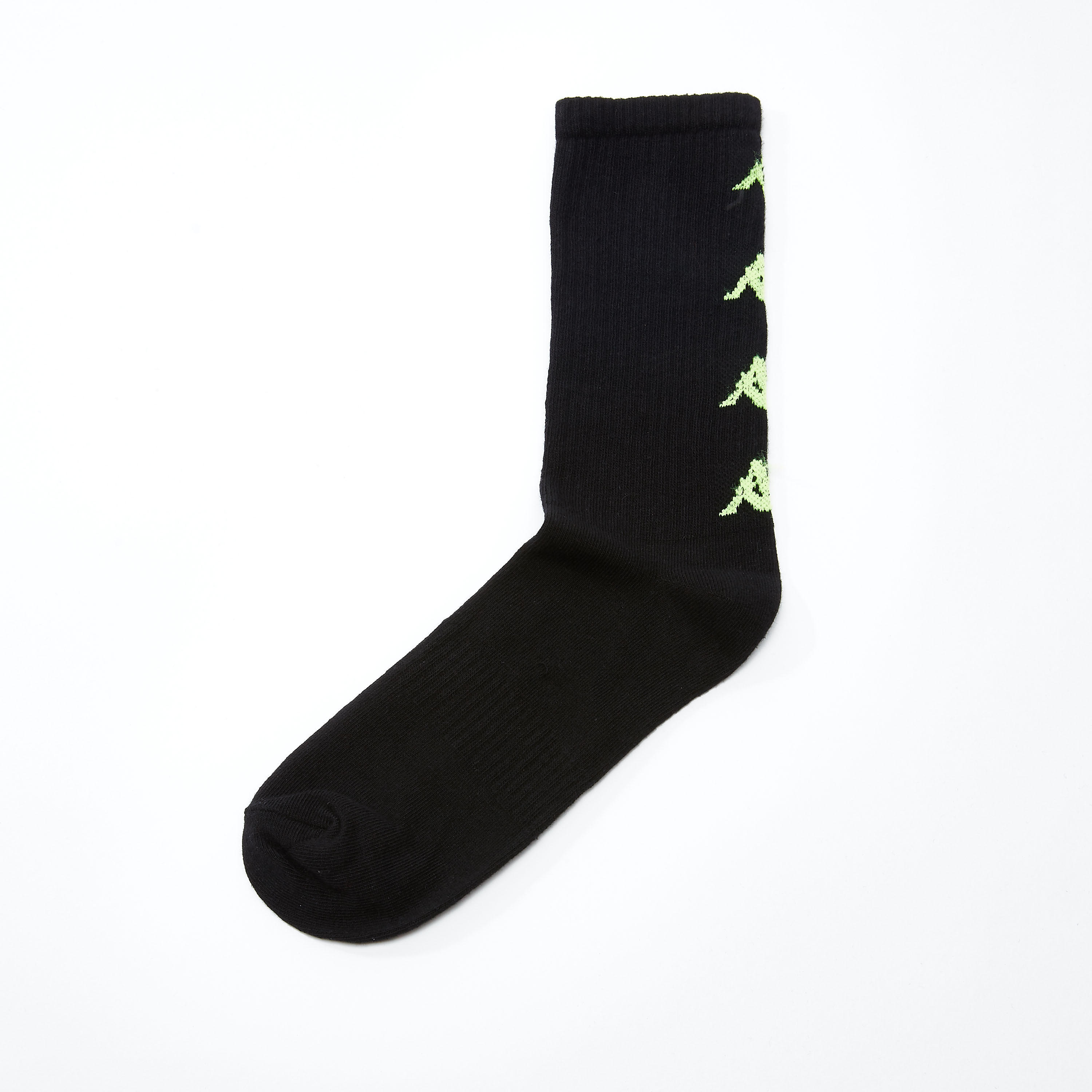 جوارب بطول ربلة الساق بحواف مضلّعة وطبعات من كابا-men-socks-image-1