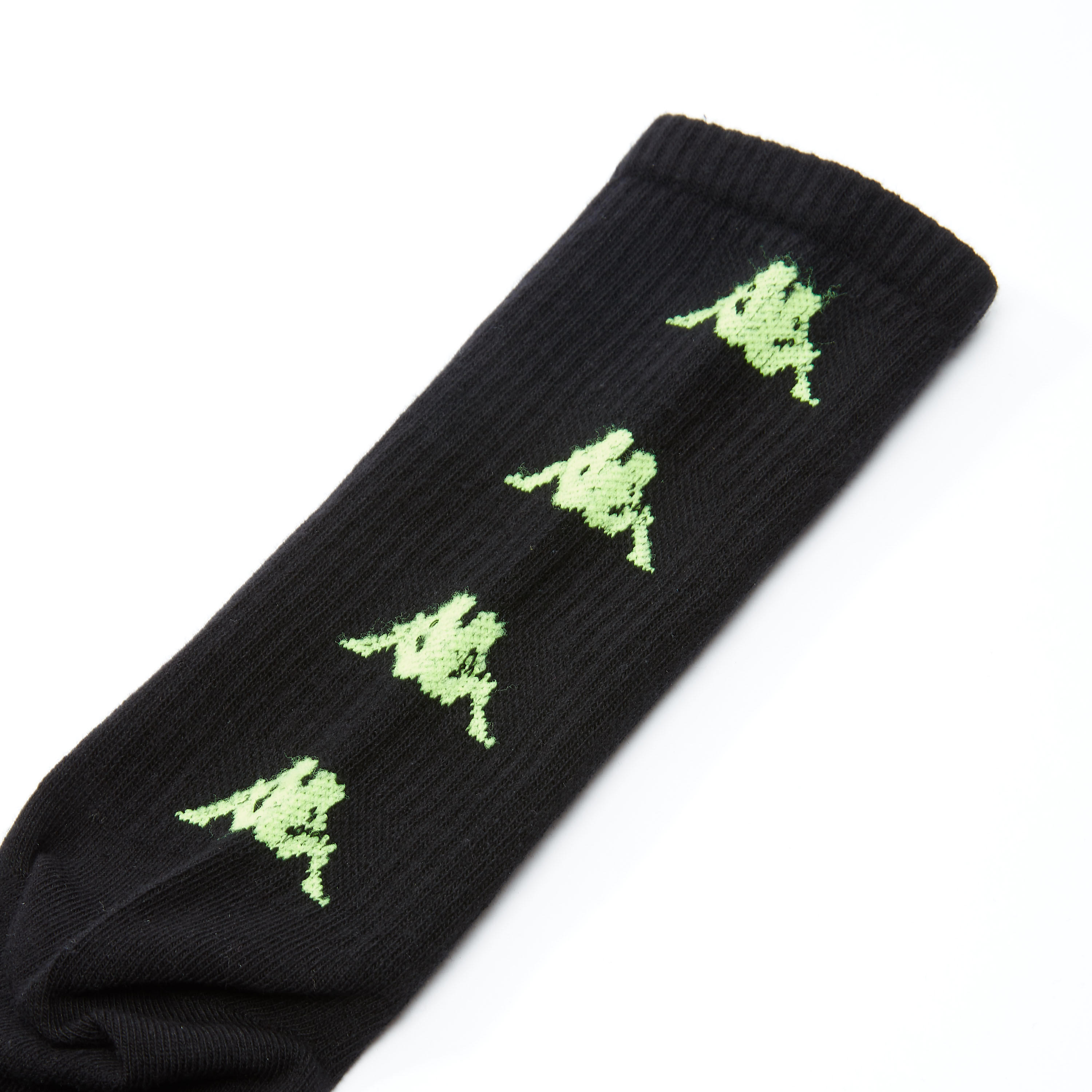 جوارب بطول ربلة الساق بحواف مضلّعة وطبعات من كابا-men-socks-image-2