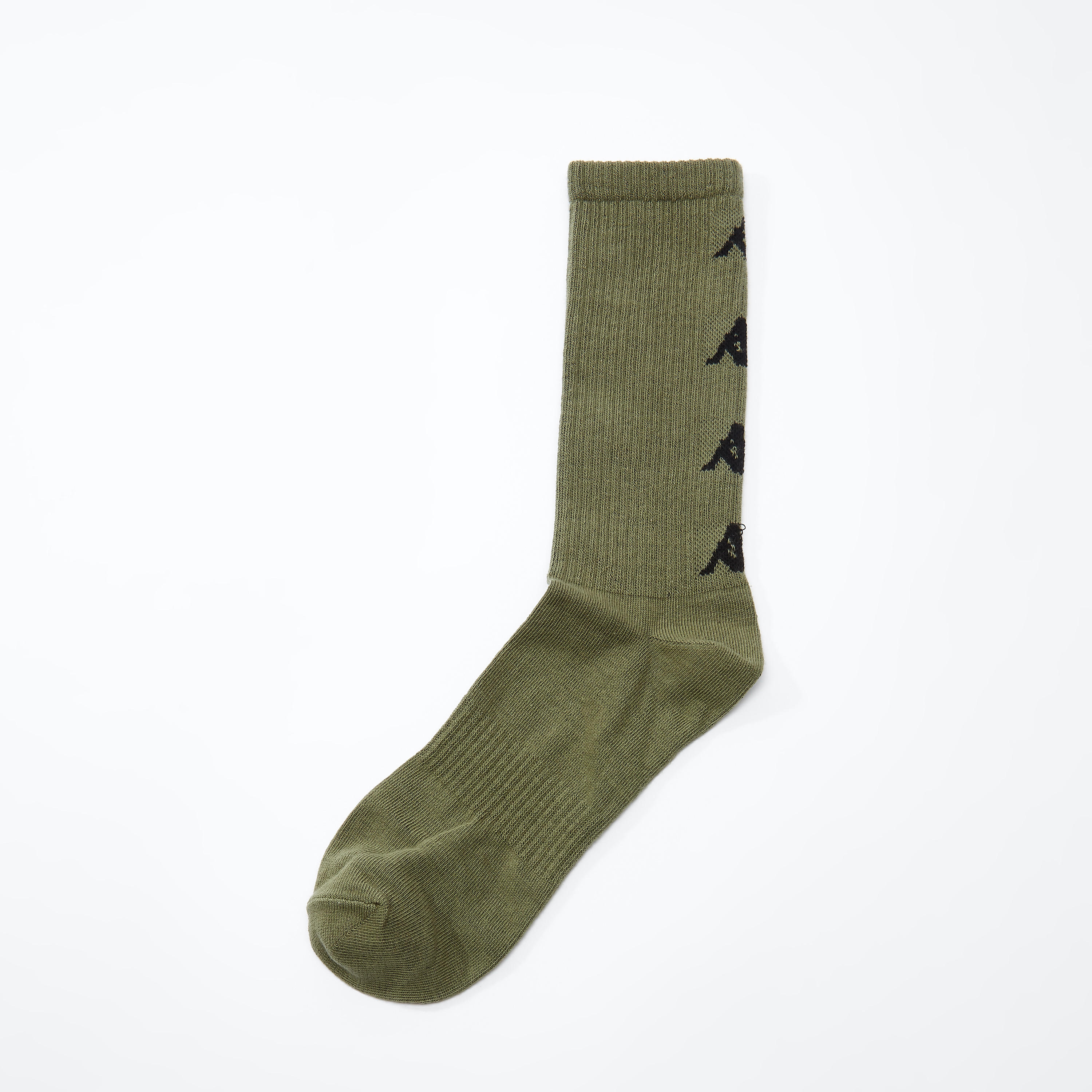 جوارب بطول ربلة الساق بحواف مضلّعة وطبعات من كابا-men-socks-image-1