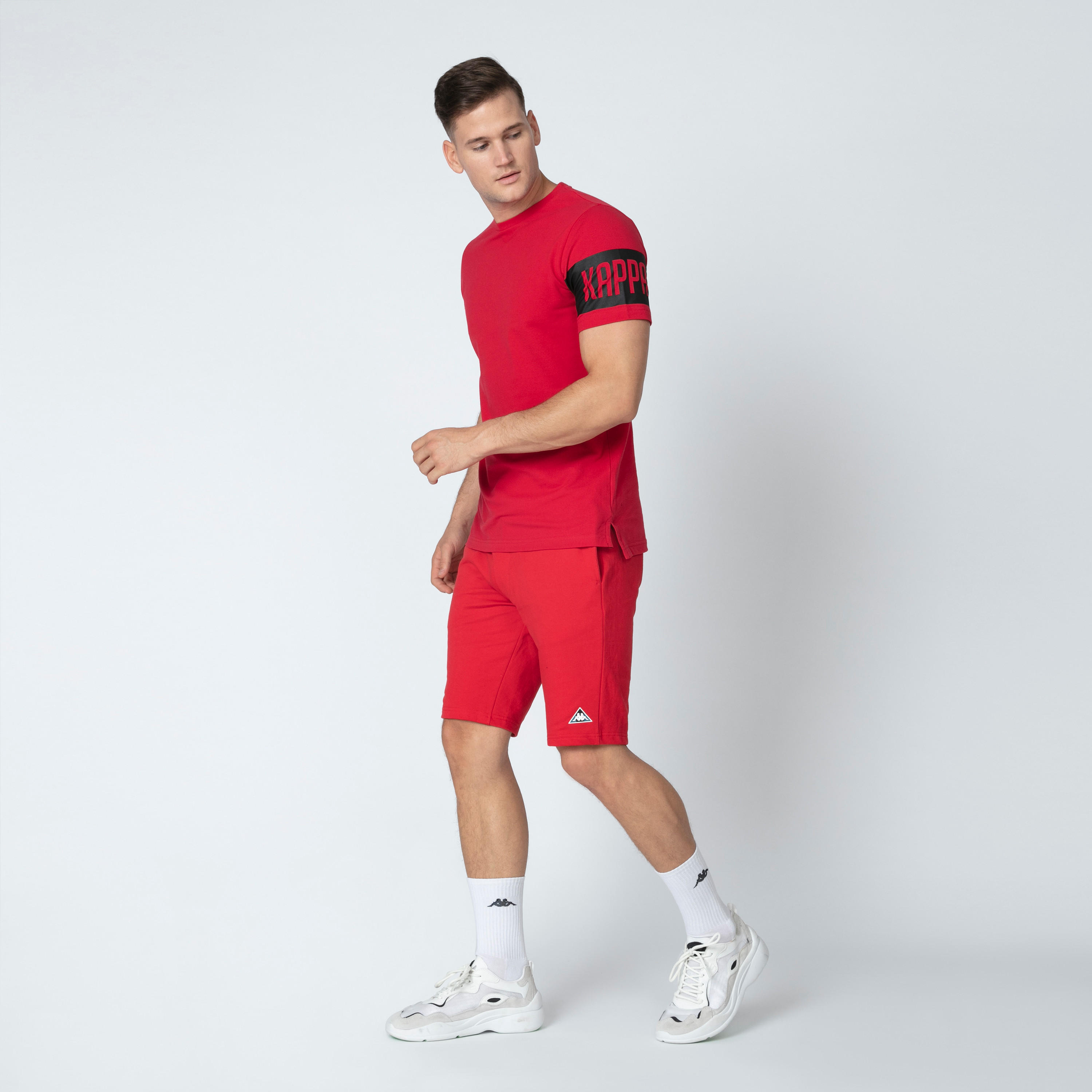 Kappa Printed T-shirt with Round Neck and Short Sleeves-men-clothing-sportswearandactivewear-tshirtsandpolos-image-3