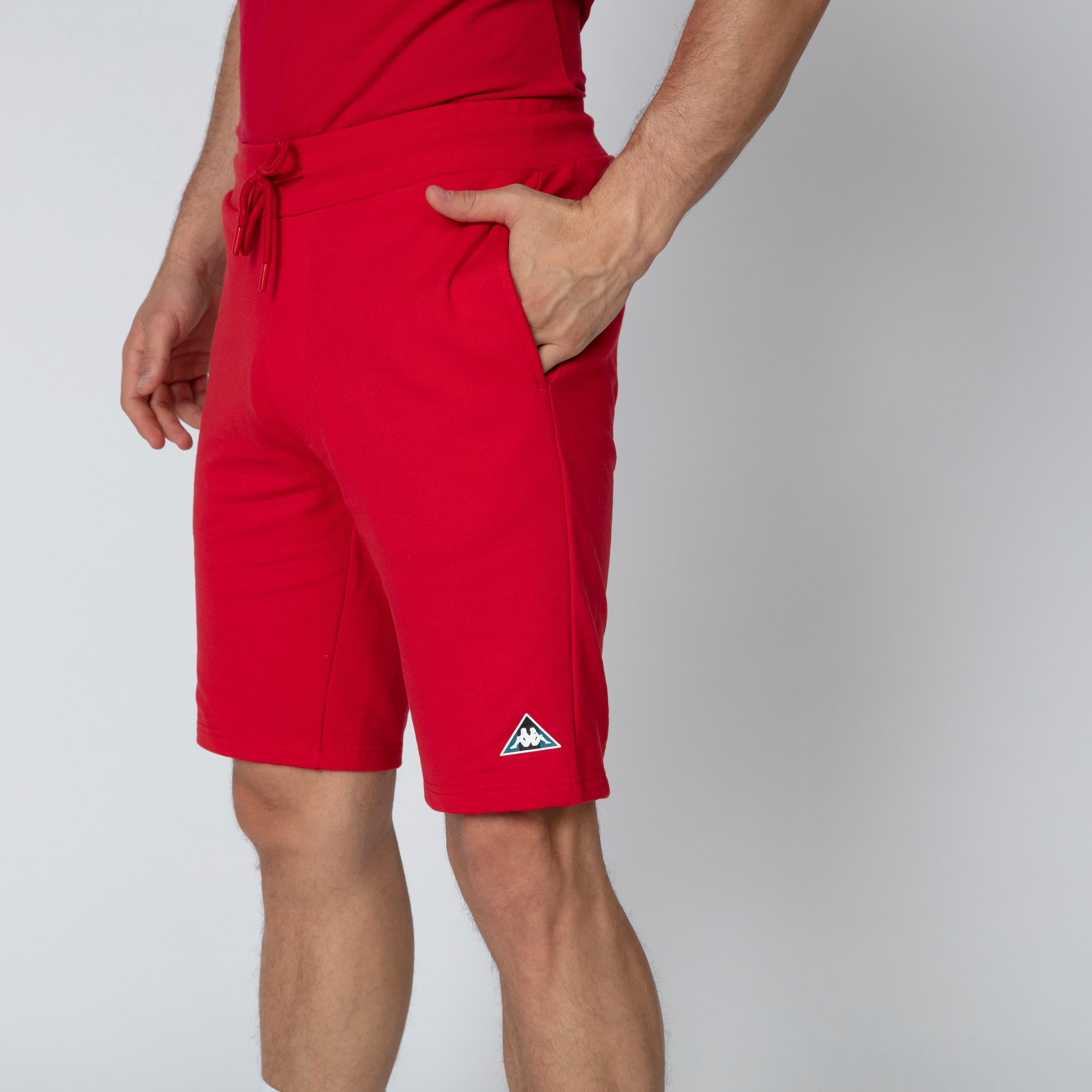 شورت بخصر متوسط الارتفاع ورباط وجيوب من كابا-men-clothing-bottoms-shorts-image-11