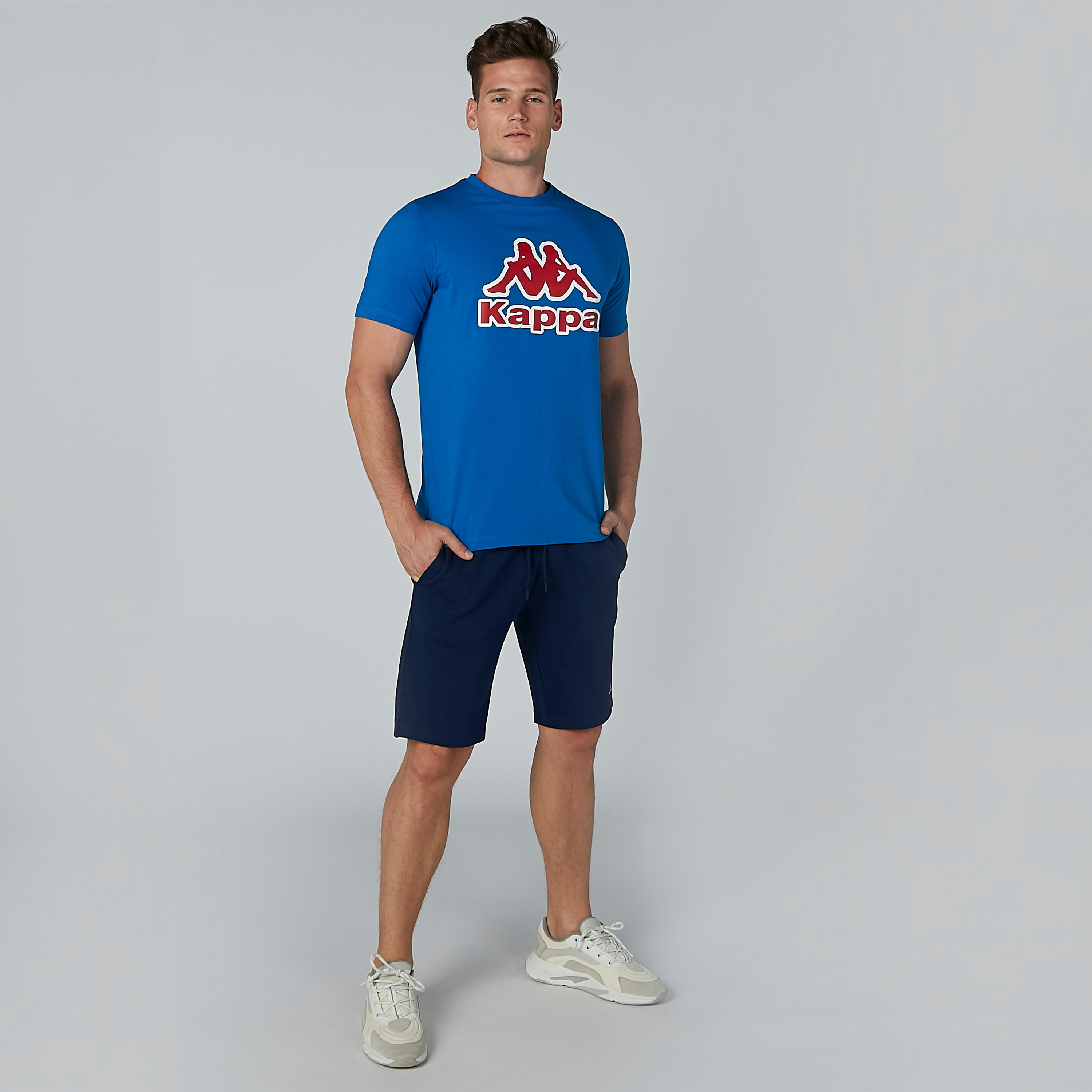 شورت بخصر متوسط الارتفاع ورباط وجيوب من كابا-men-clothing-bottoms-shorts-image-13