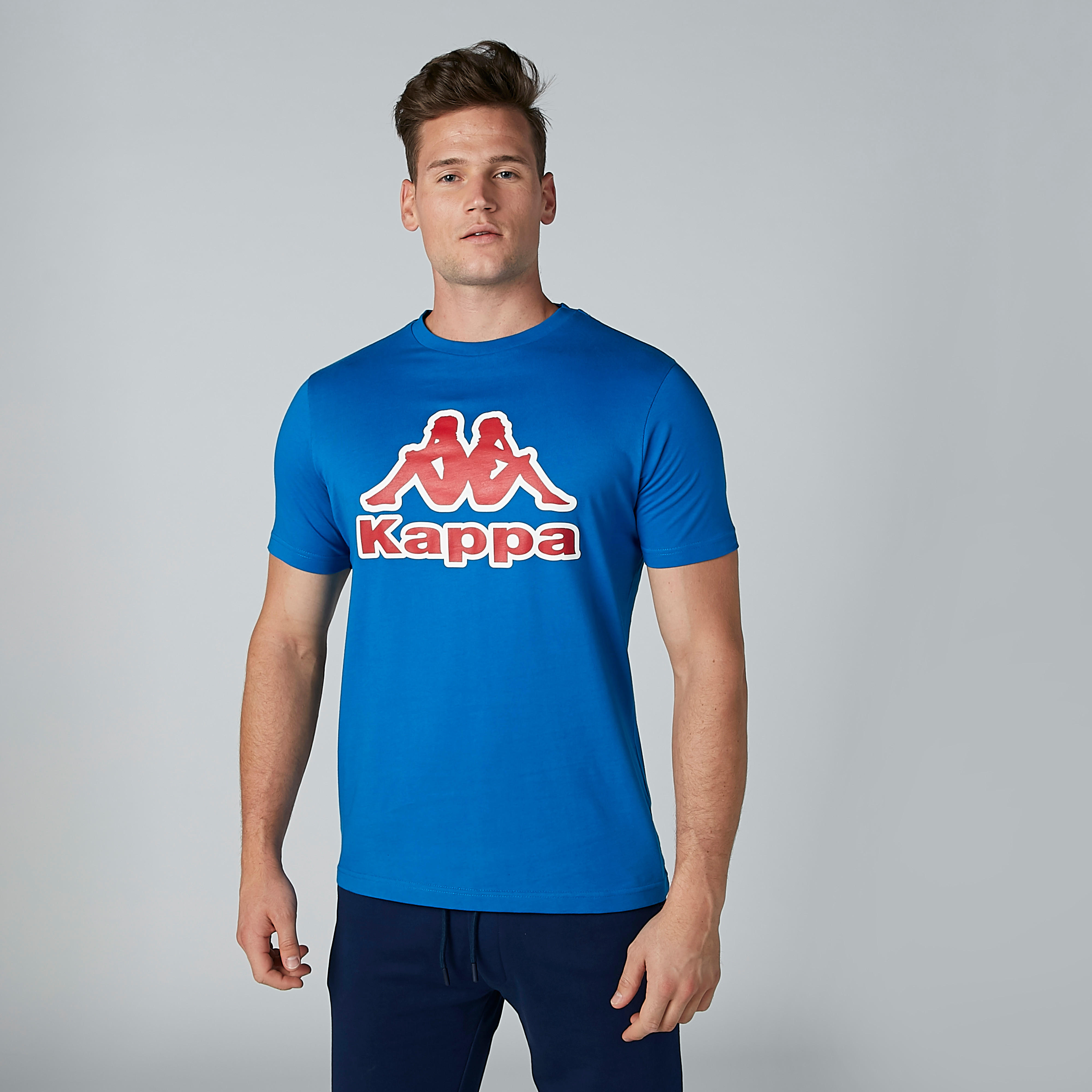 تيشيرت بياقة مستديرة وأكمام قصيرة وطبعات من كابا-men-clothing-tshirtsandpolos-tshirts-image-1