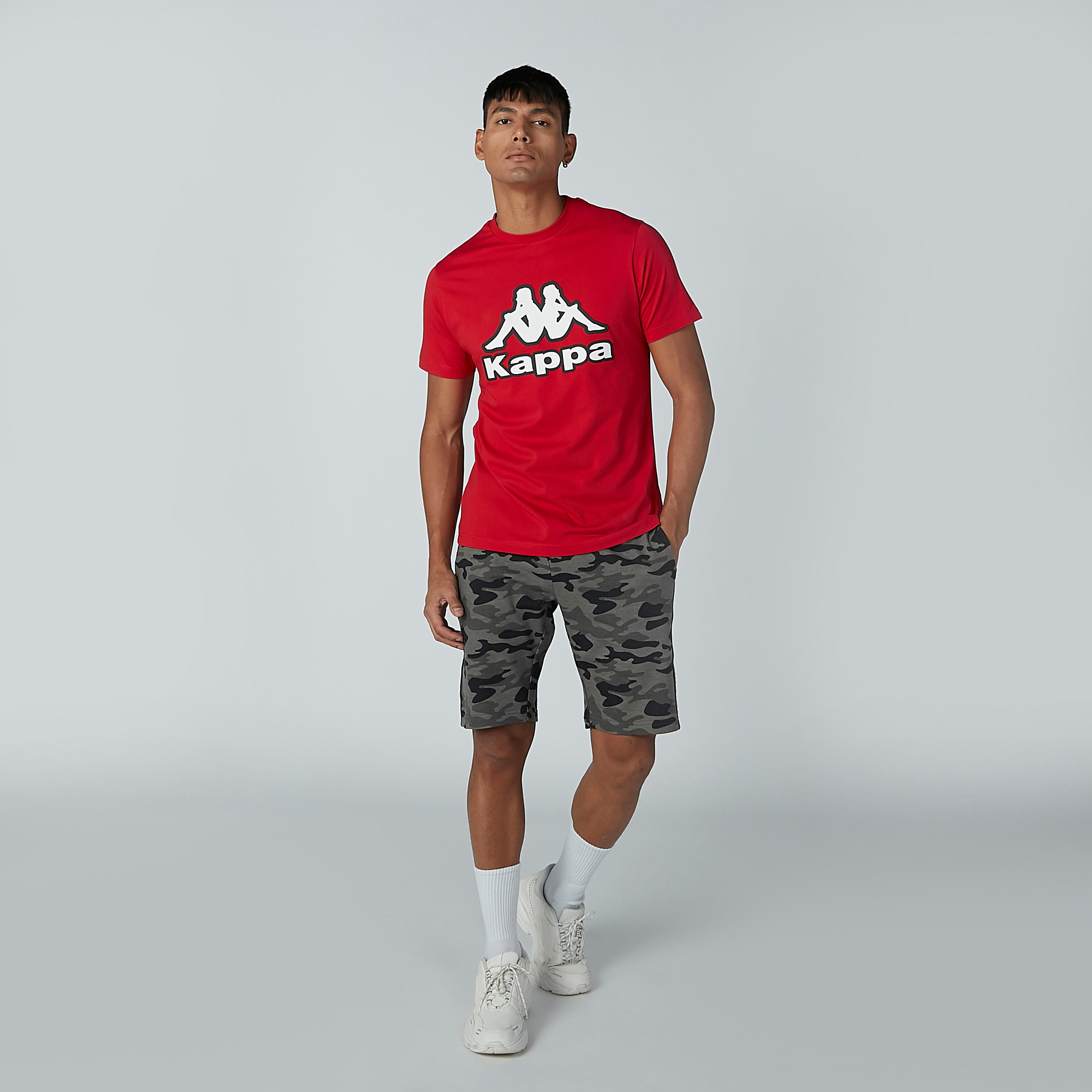 Kappa Printed T-shirt with Round Neck and Short Sleeves-men-clothing-tshirtsandpolos-tshirts-image-4