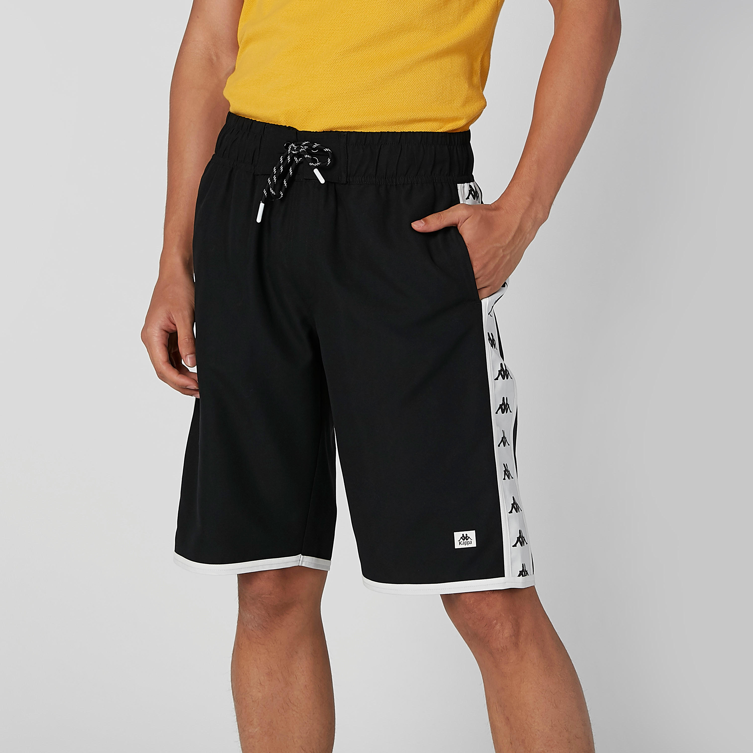 شورت برباط وجيوب وطبعات من كابا-men-clothing-bottoms-shorts-image-1