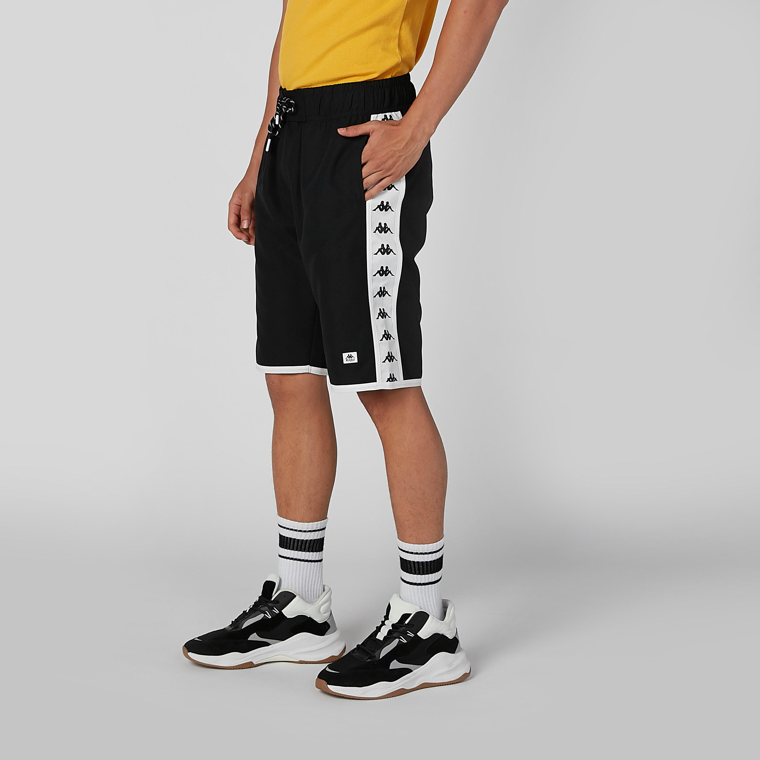 شورت برباط وجيوب وطبعات من كابا-men-clothing-bottoms-shorts-image-4