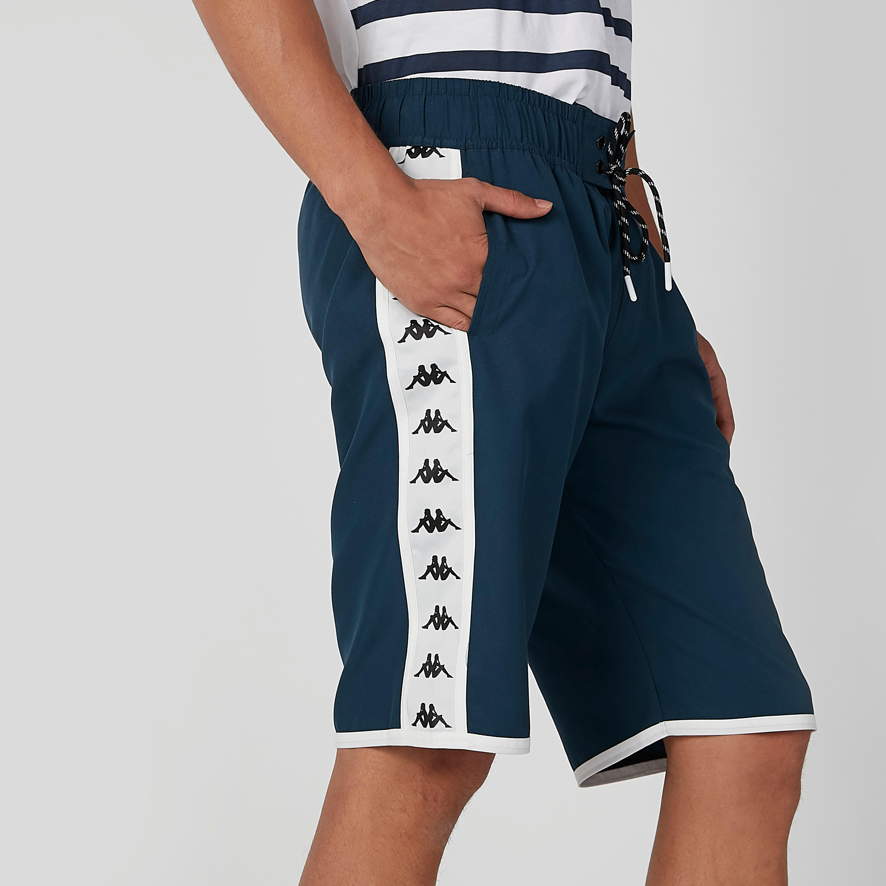 شورت برباط وجيوب وطبعات من كابا-men-clothing-bottoms-shorts-image-1