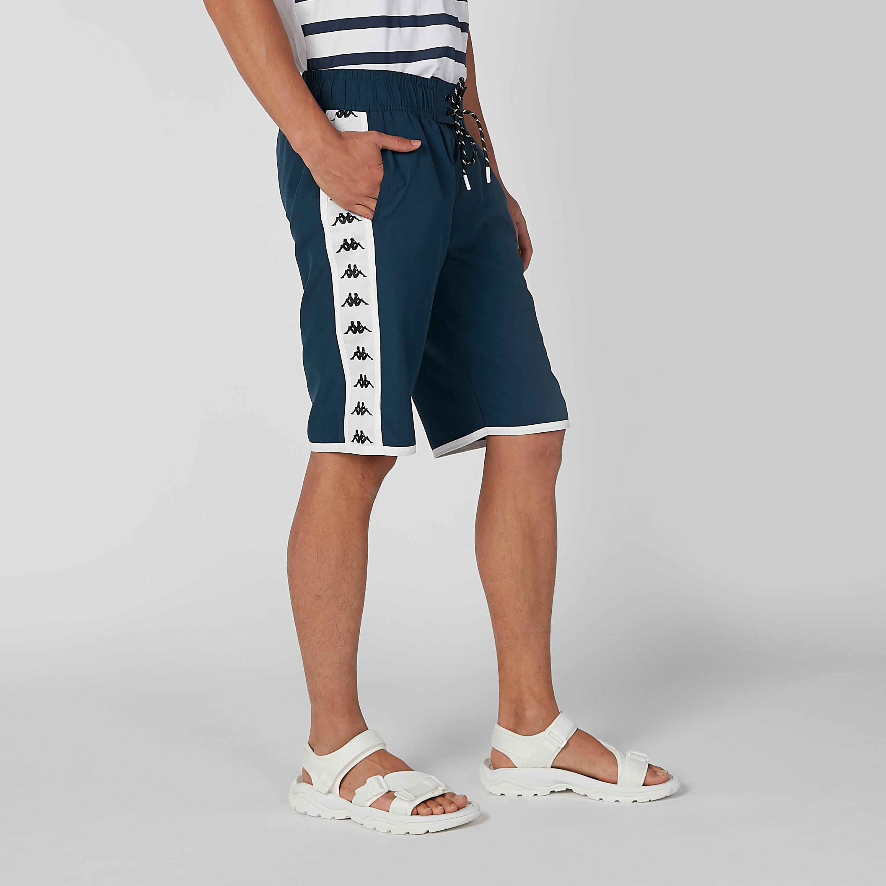 شورت برباط وجيوب وطبعات من كابا-men-clothing-bottoms-shorts-image-5