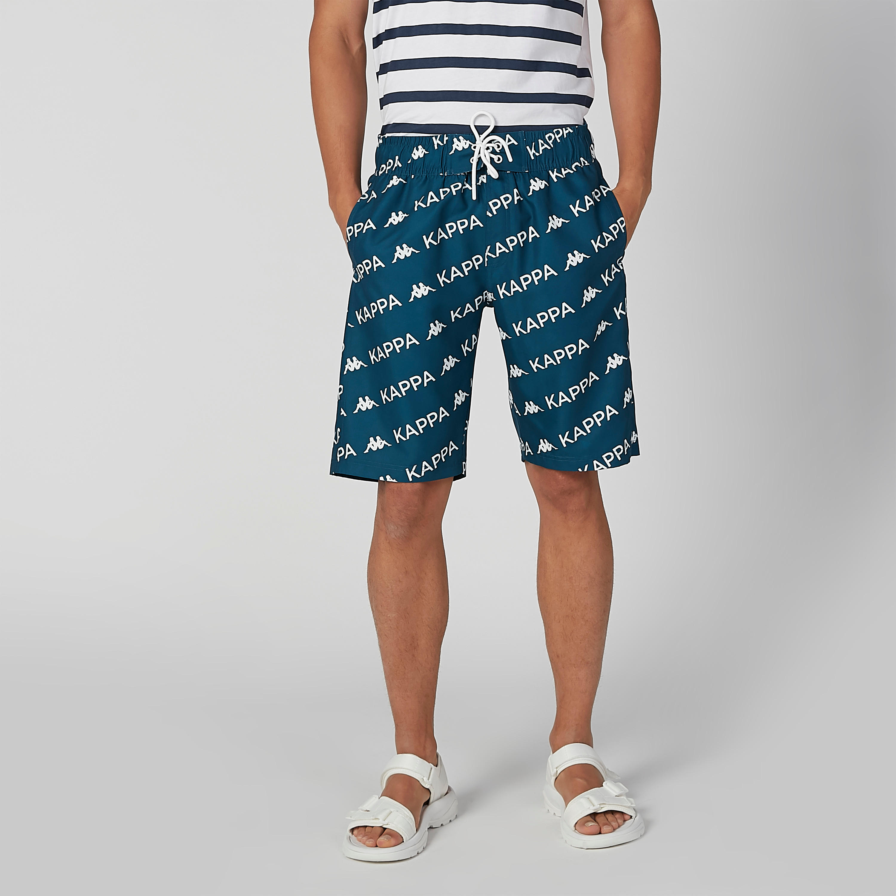 شورت برباط وجيوب وطبعات من كابا-men-clothing-bottoms-shorts-image-3