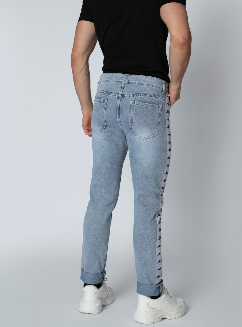 بنطال جينز طويل بجيوب وشريطة من كابا-men-clothing-bottoms-jeans-image-2