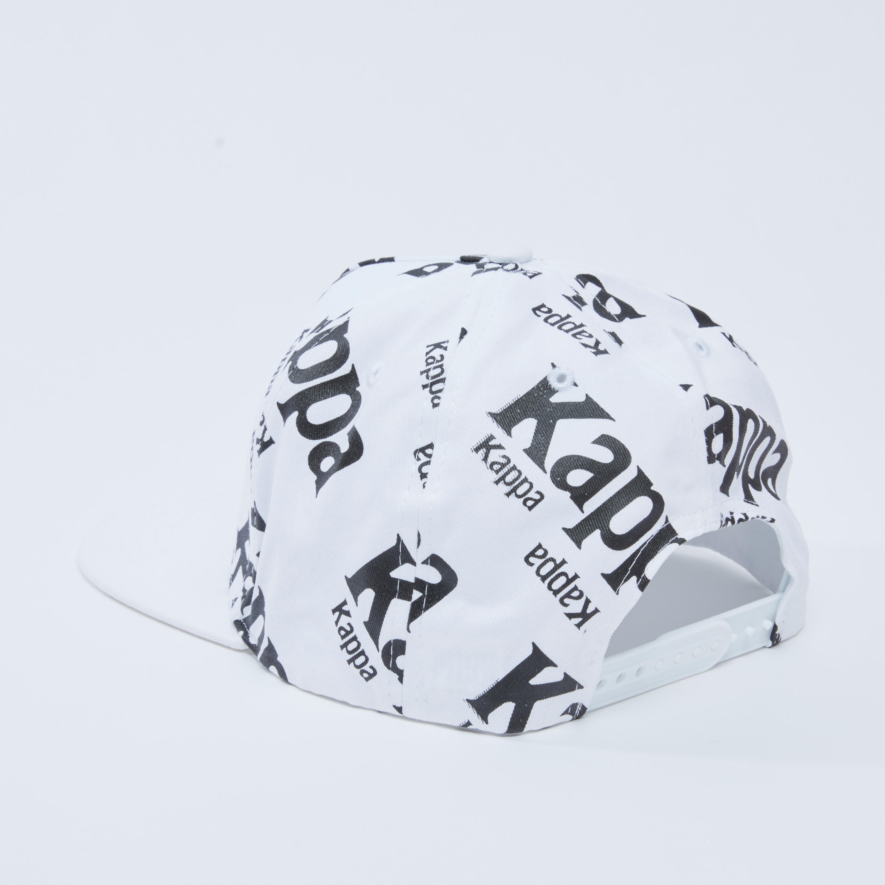 Kappa Printed Cap with Snap Closure-men-caps-image-4