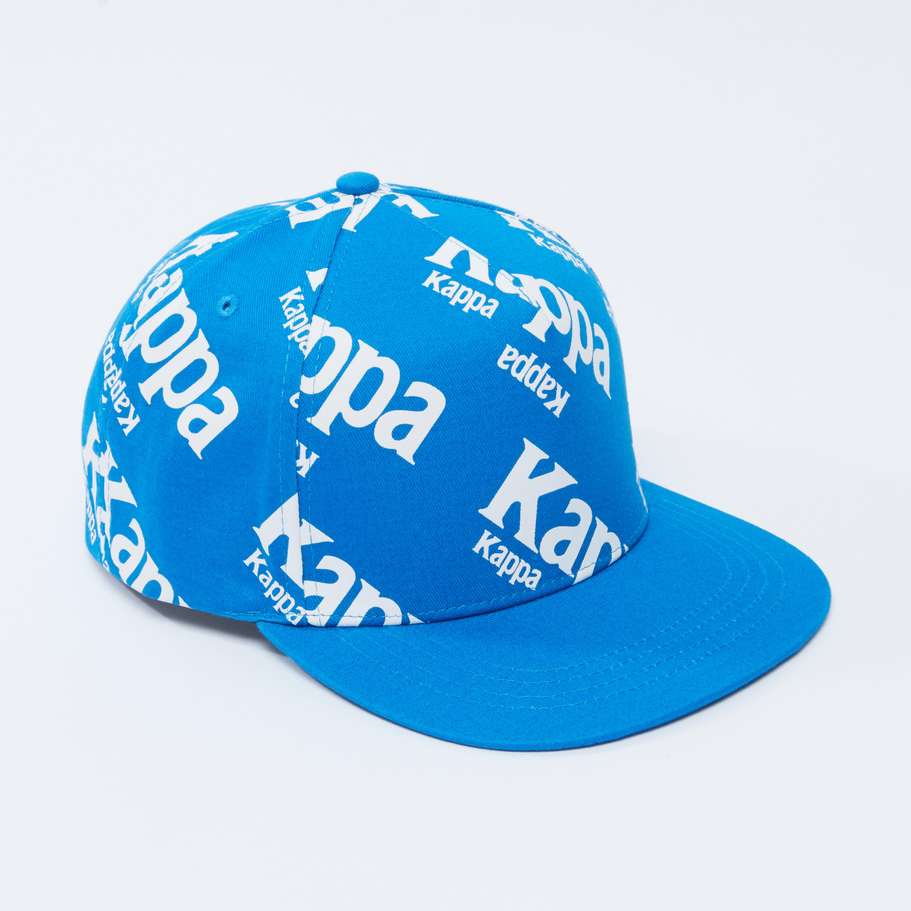 Kappa Printed Cap with Snap Closure-men-caps-image-1