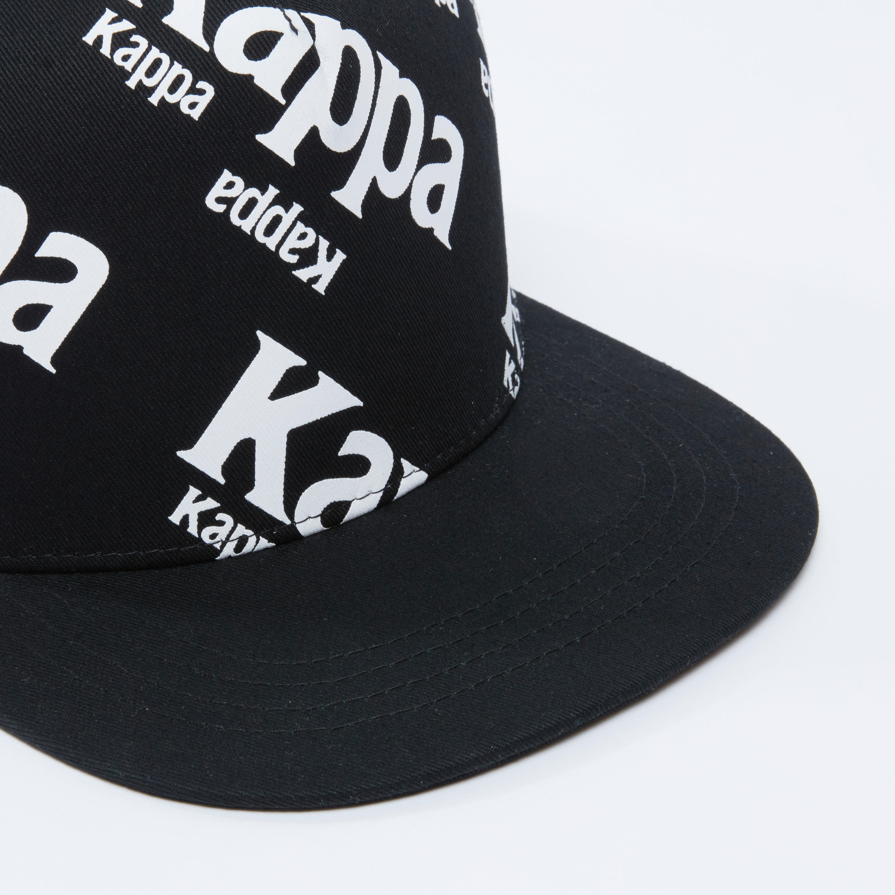 Kappa Printed Cap with Snap Closure-men-caps-image-3