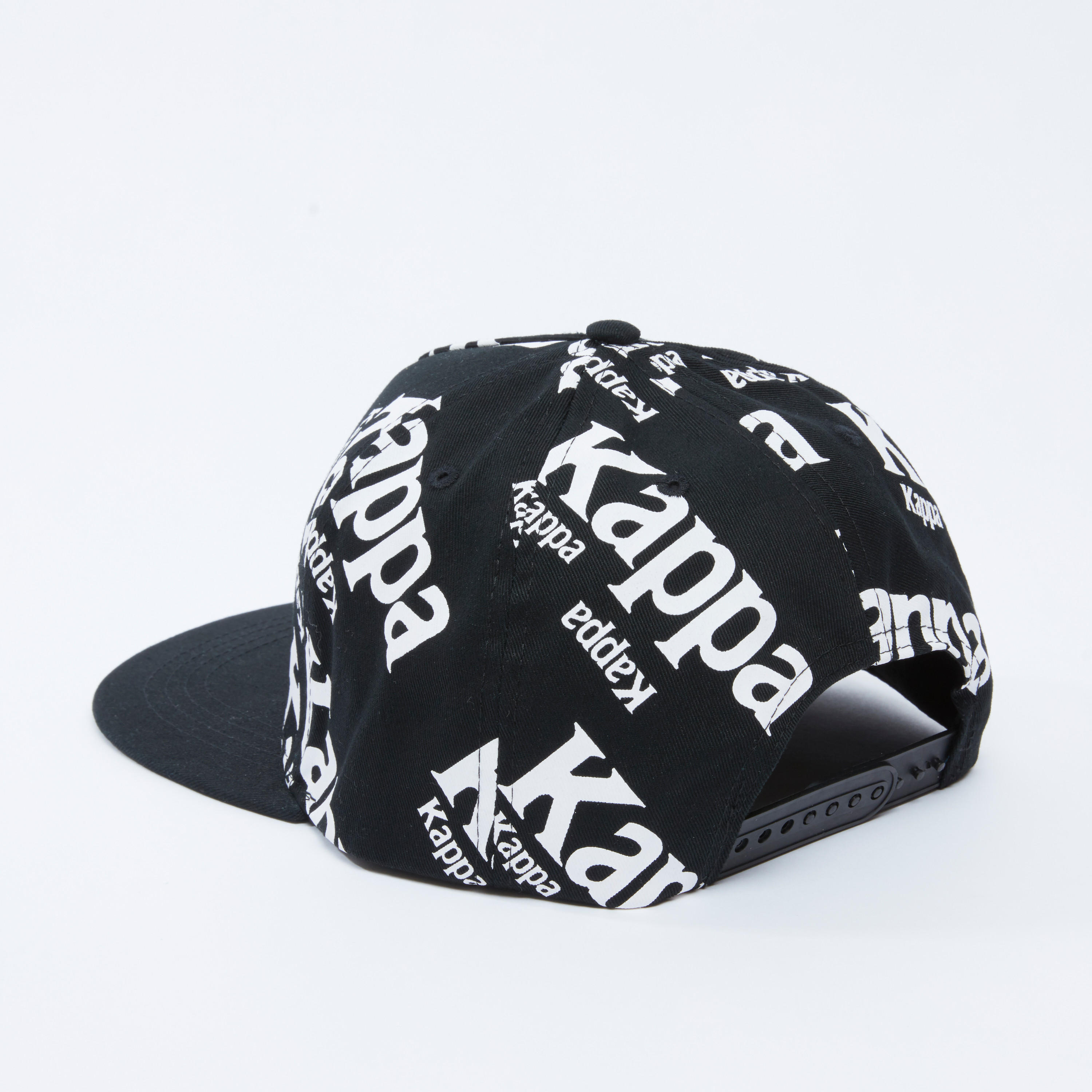 Kappa Printed Cap with Snap Closure-men-caps-image-4