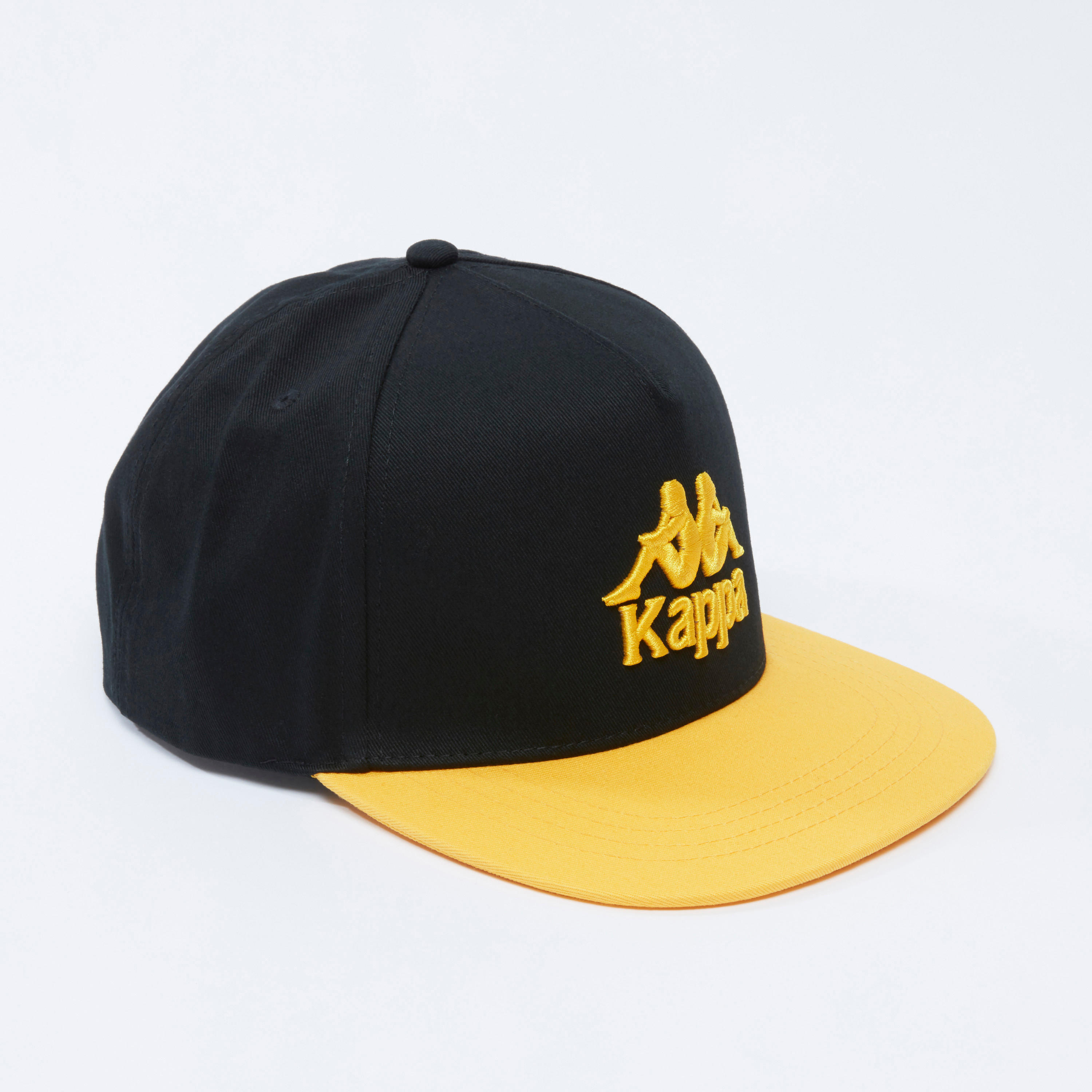 Kappa Textured Cap with Snap Closure-men-caps-image-1