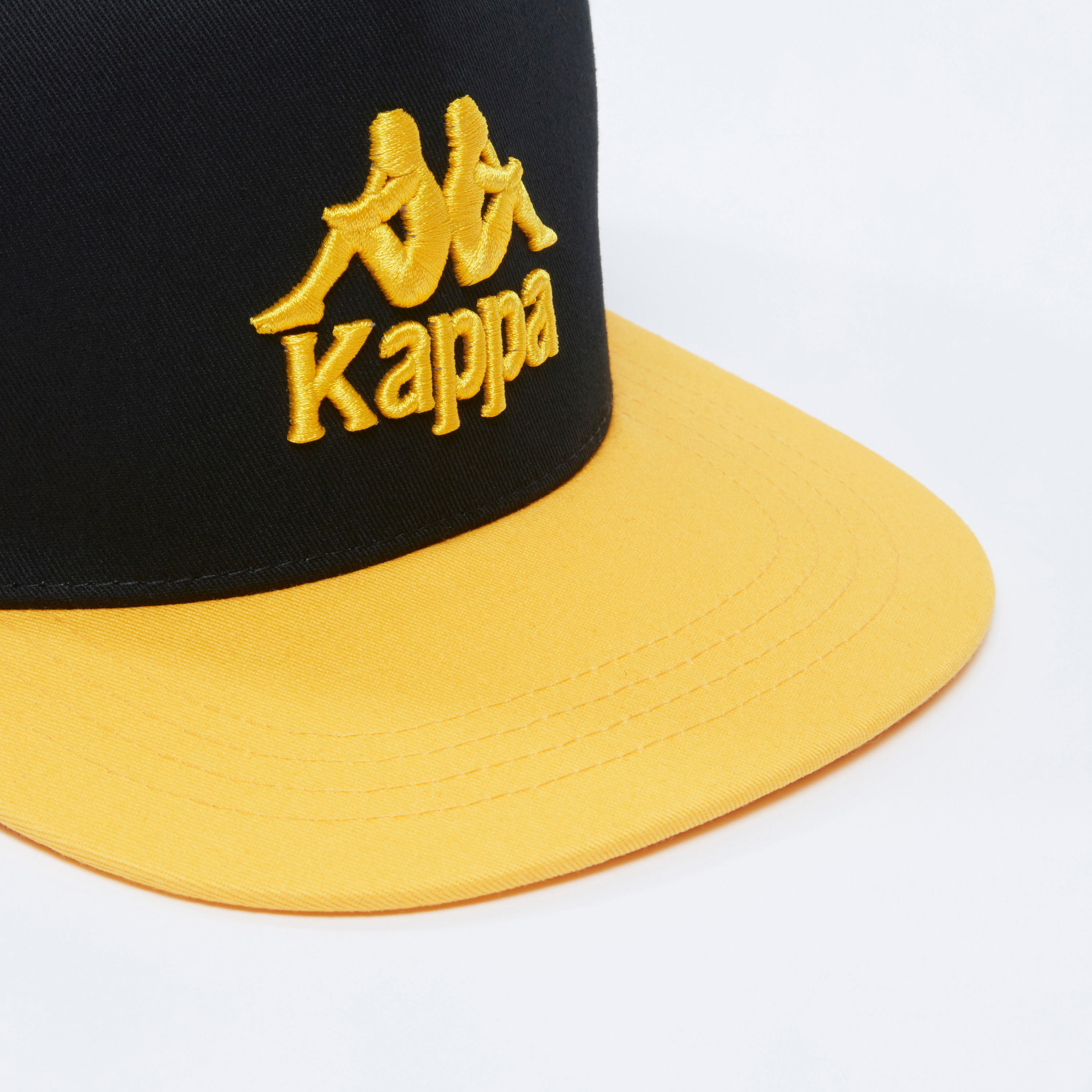 Kappa Textured Cap with Snap Closure-men-caps-image-3