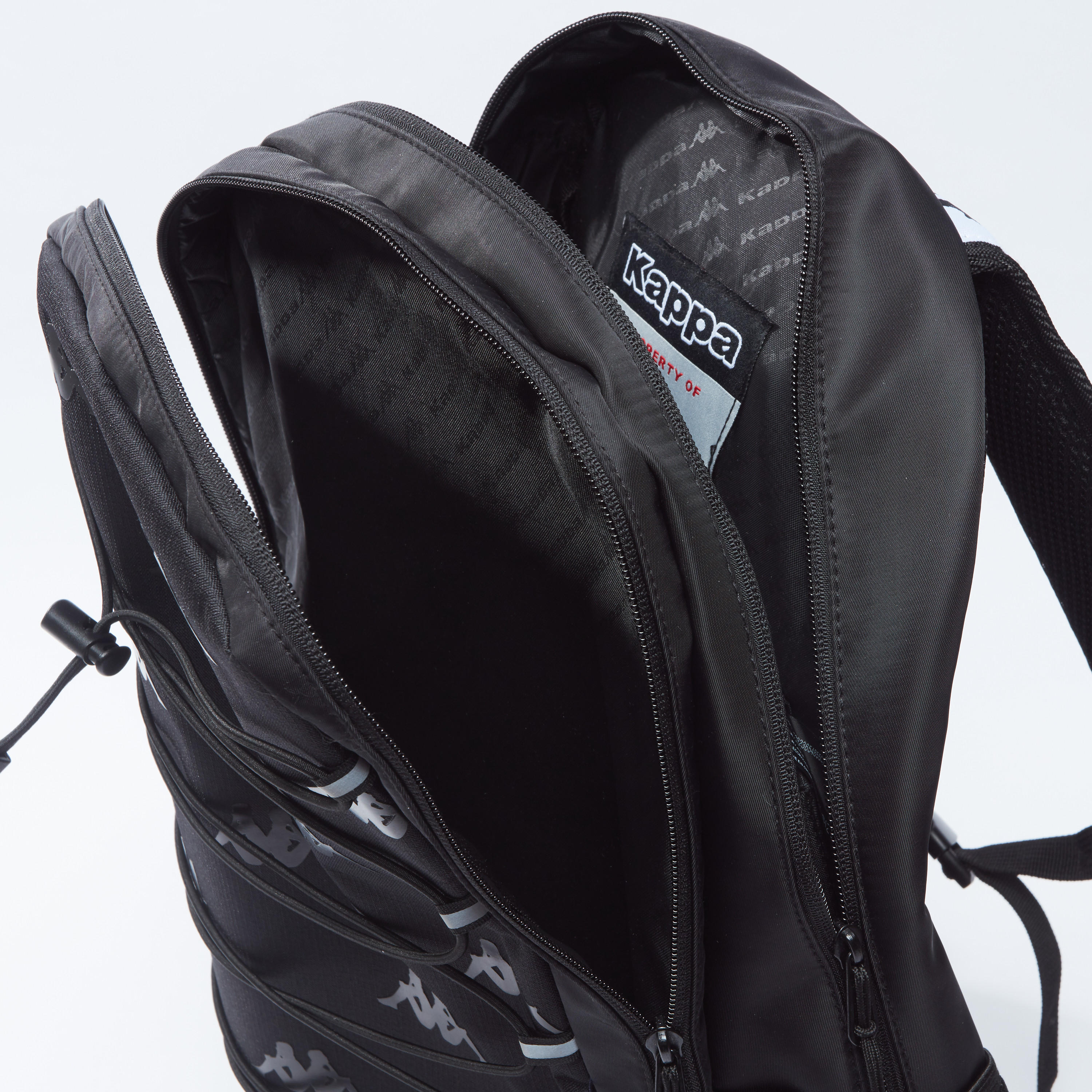 حقيبة ظهر بسحّاب إغلاق وحمّالات قابلة للتعديل وطبعات من كابا-men-bags-image-1
