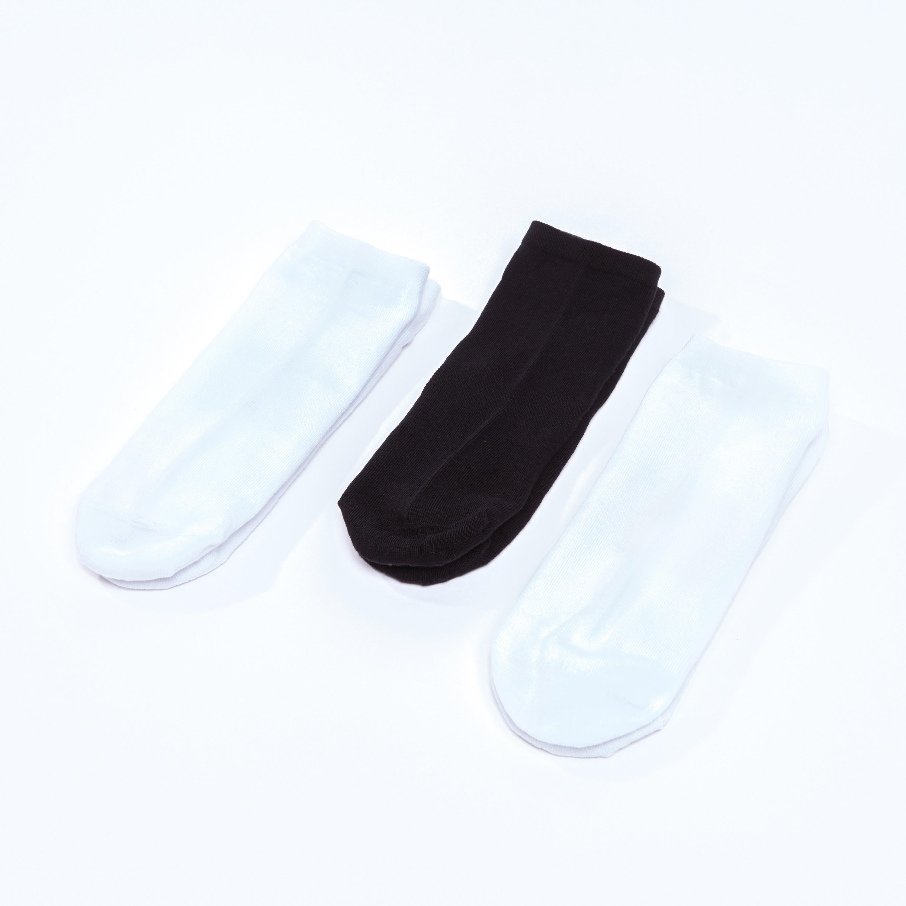 جوارب مطرّزة بطول الكاحل بحواف مطّاطية من كابا - طقم من 3 أزواج-men-socks-image-1