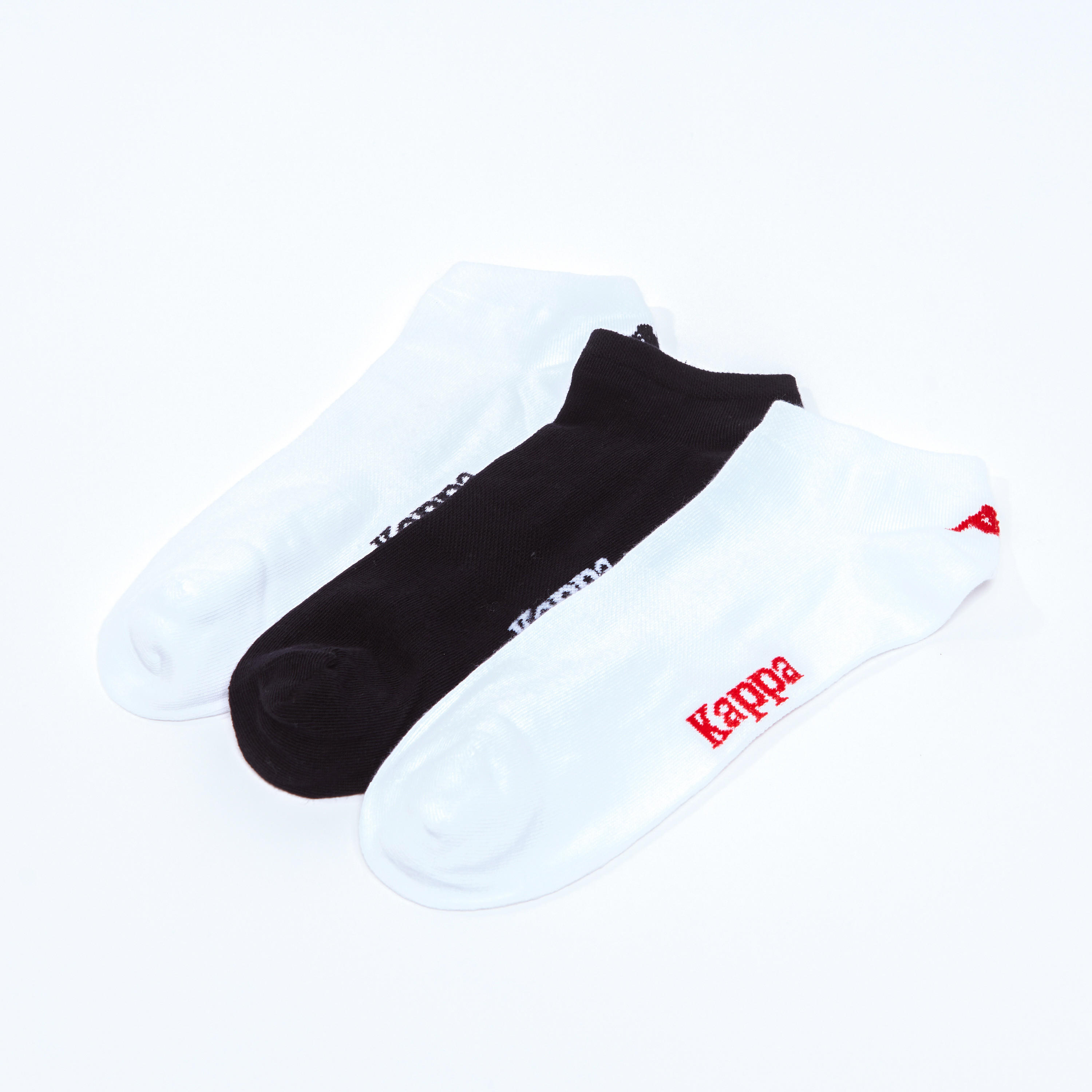 جوارب مطرّزة بطول الكاحل بحواف مطّاطية من كابا - طقم من 3 أزواج-men-socks-image-2