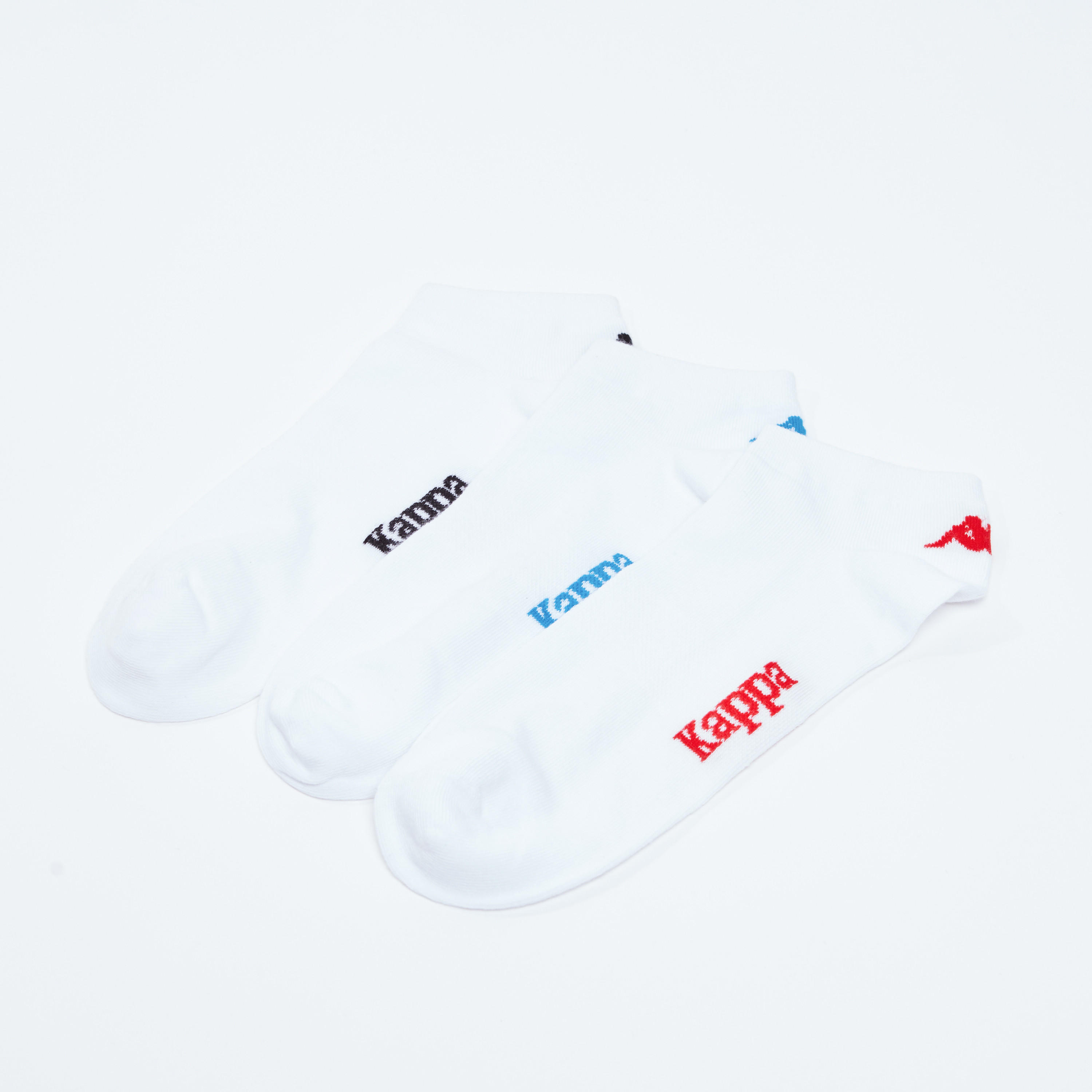 جوارب مطرّزة بطول الكاحل بحواف مطّاطية من كابا - طقم من 3 أزواج-men-socks-image-2