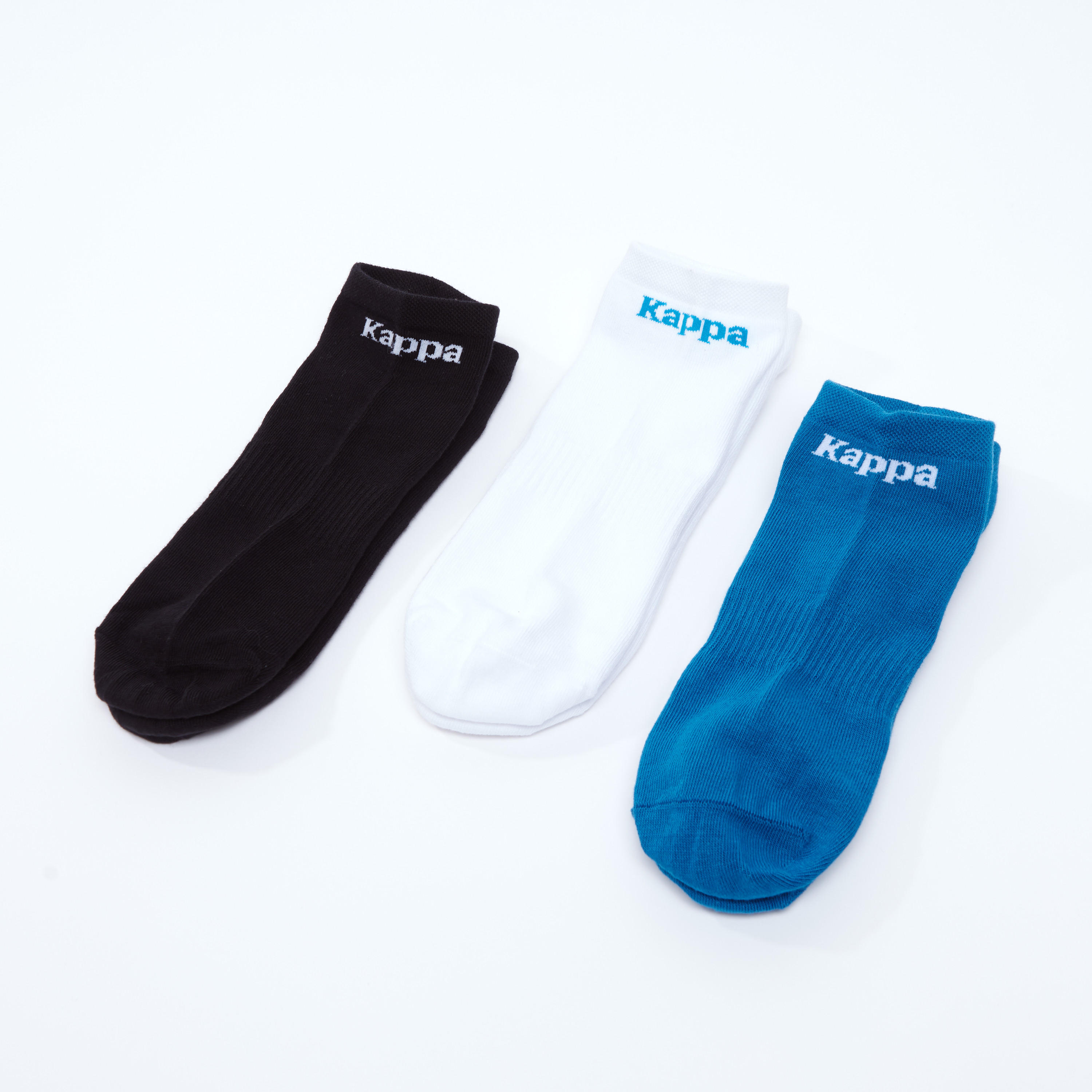 جوارب مطرّزة بطول الكاحل بحواف مطّاطية من كابا - طقم من 3 أزواج-men-socks-image-1