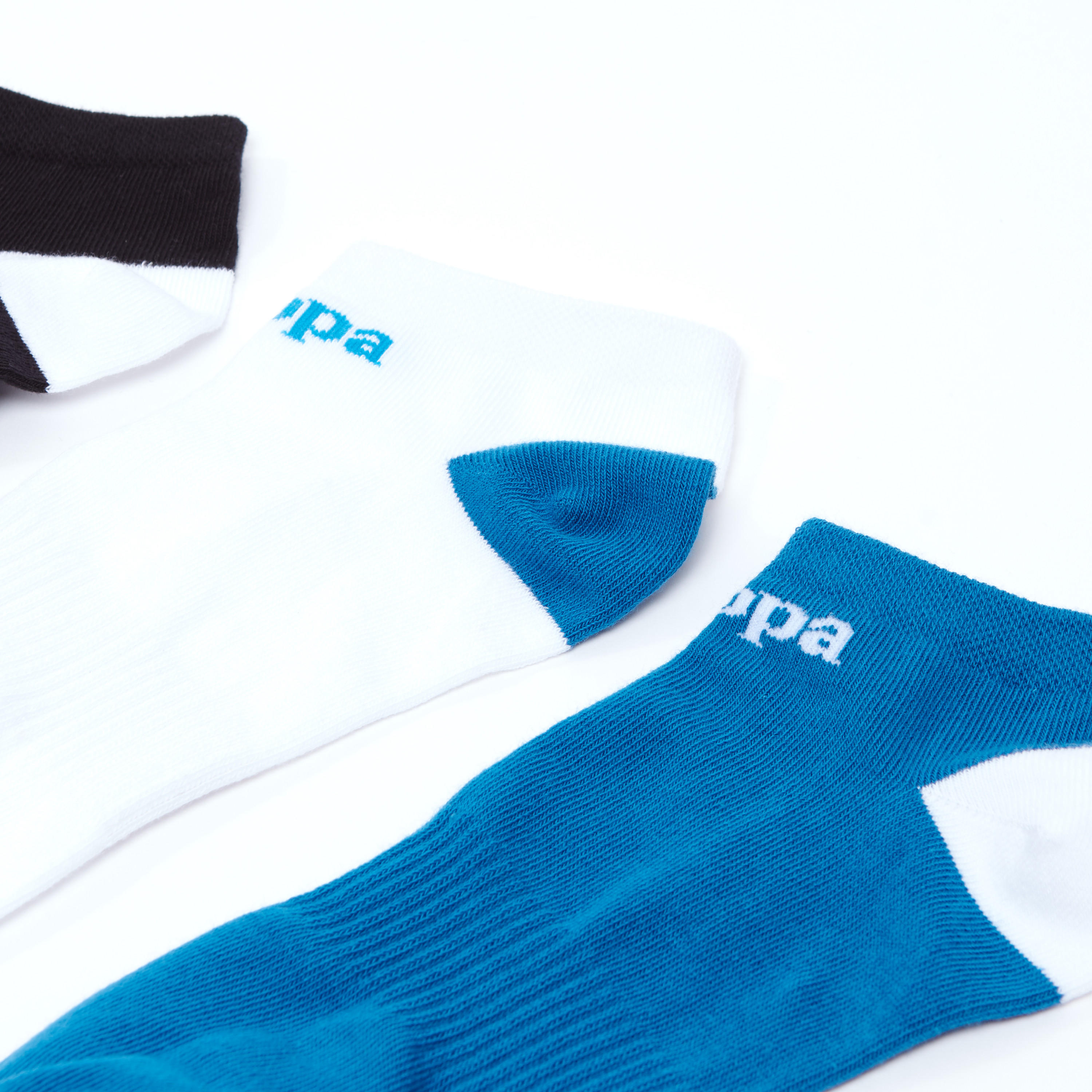 جوارب مطرّزة بطول الكاحل بحواف مطّاطية من كابا - طقم من 3 أزواج-men-socks-image-3