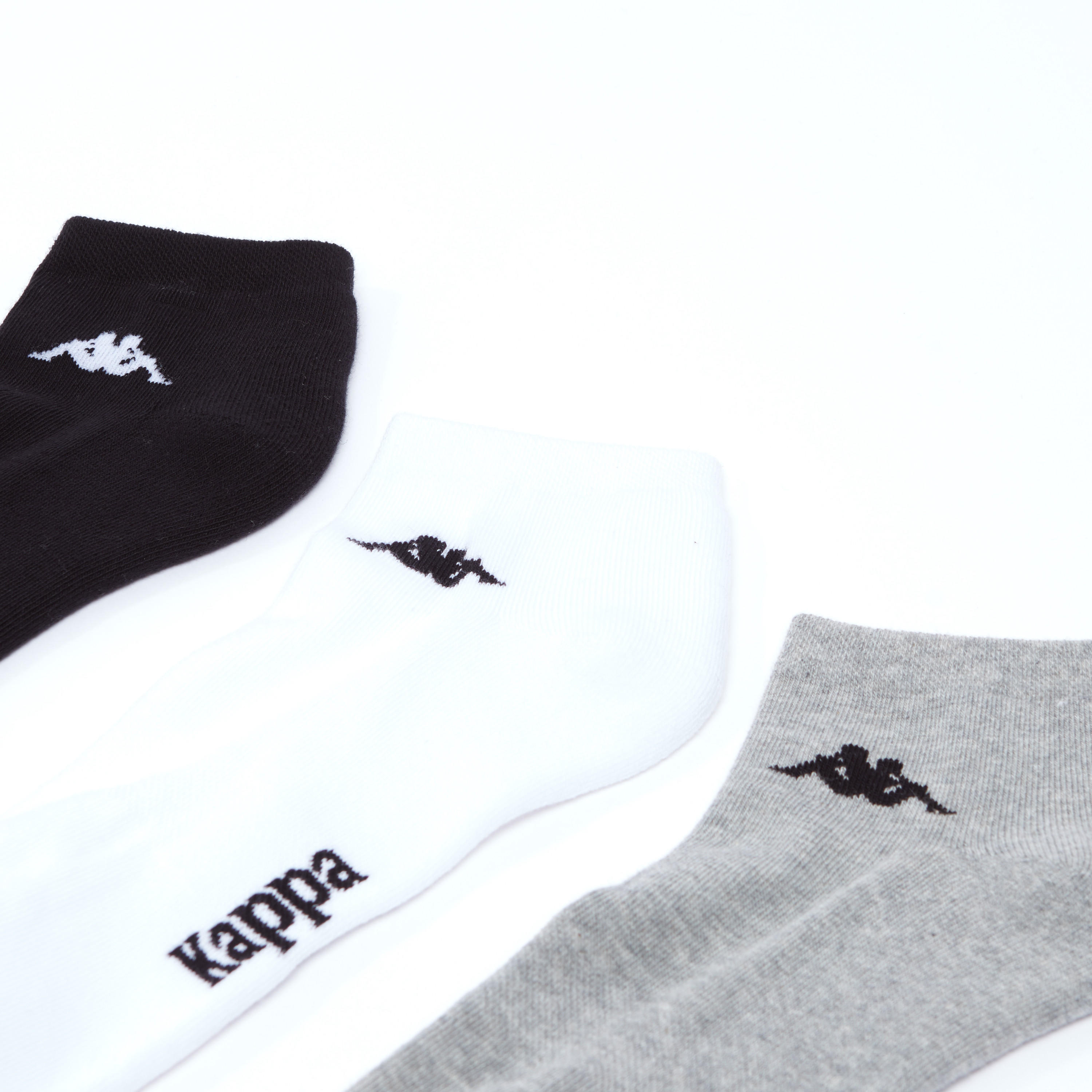 جوارب مطرّزة بطول الكاحل بحواف مطّاطية من كابا - طقم من 3 أزواج-men-socks-image-3